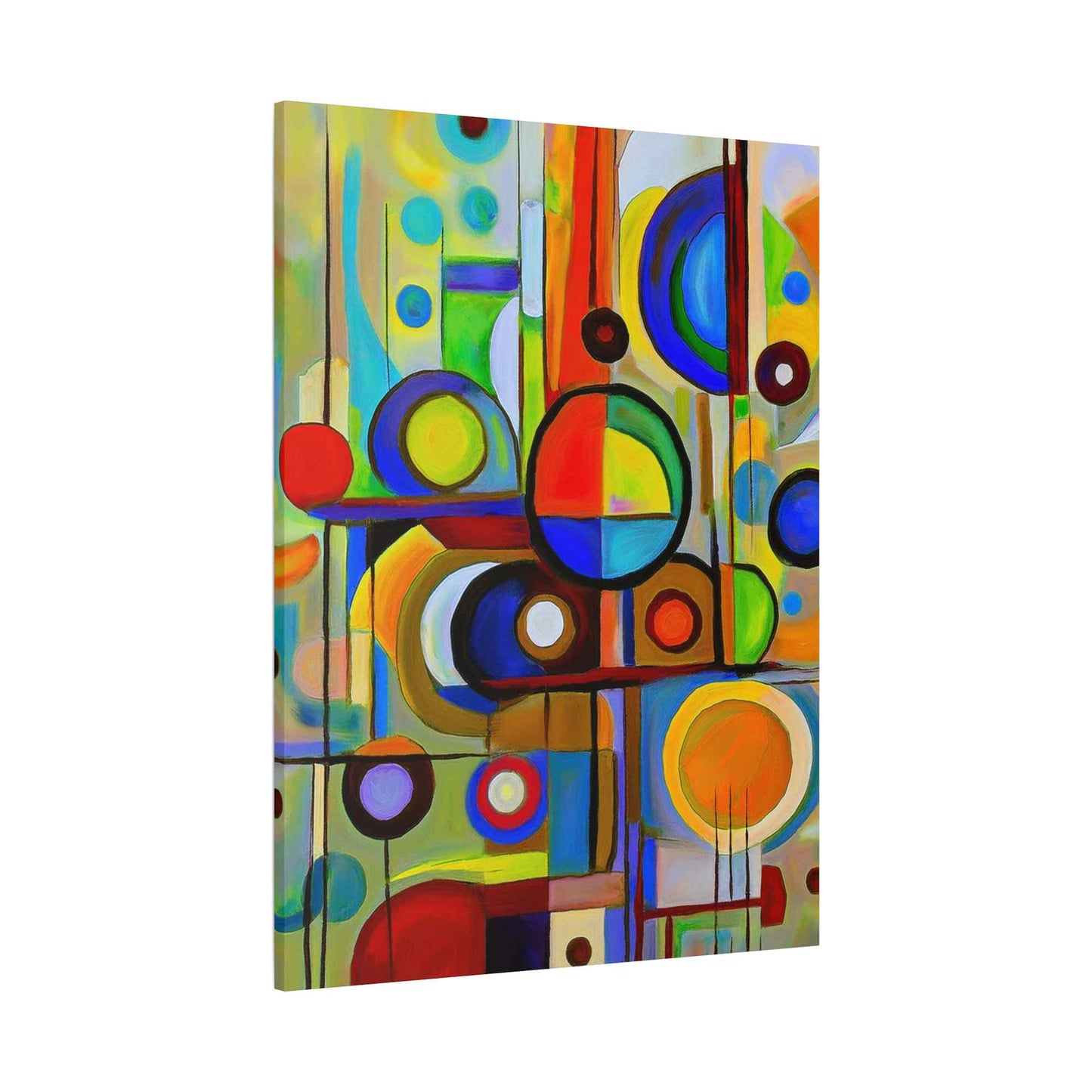 Abstract Painting Print Canvas 20x24,20x30,24x30, 24x32,24x36,30x40, 32x48,36x48,40x60 Pine-Wood Inner Frame ABS-14