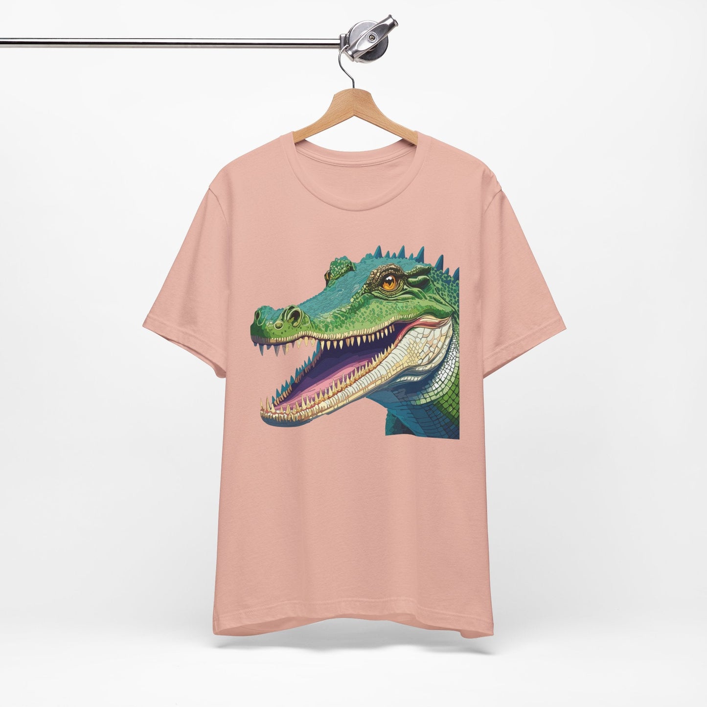 Unisex Animal Tee Shirt With Animals Art Design Wild Animals Jersey Short Sleeve