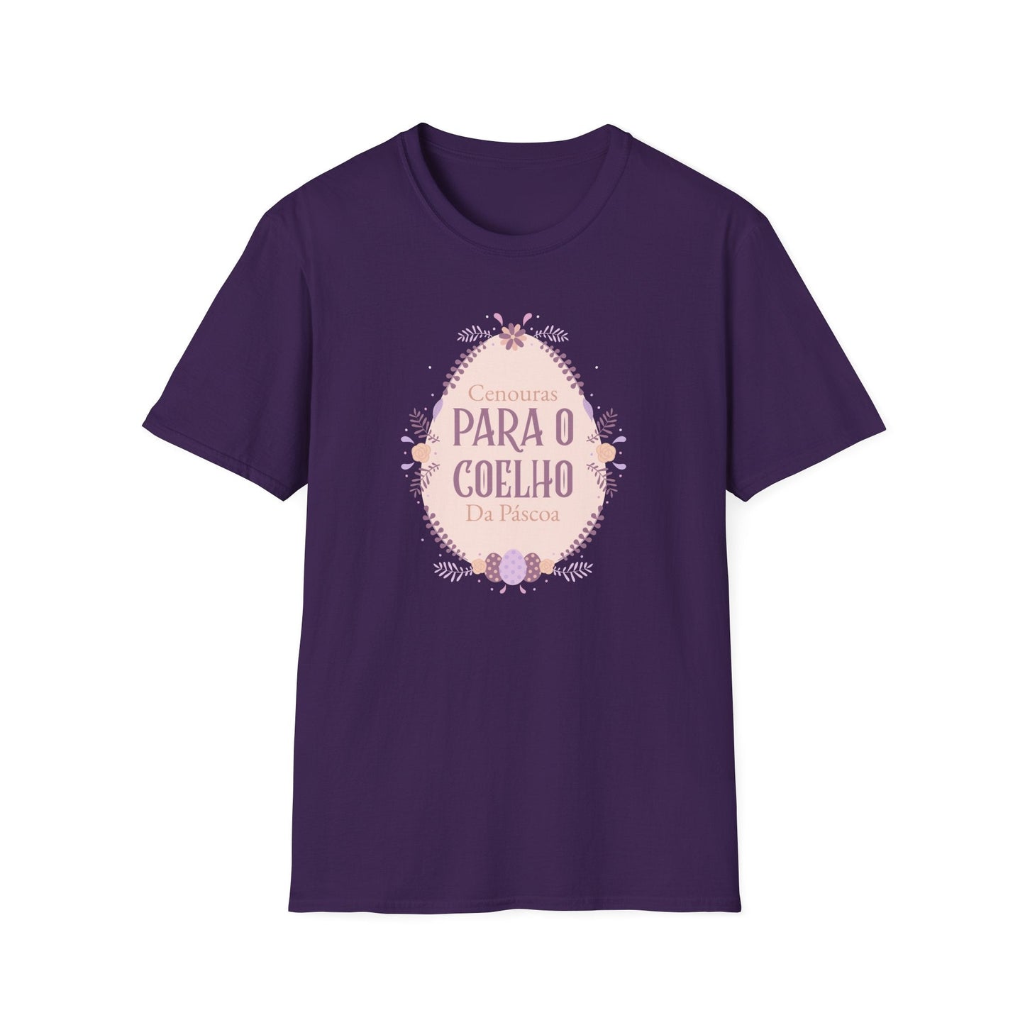 Easter Egg T Shirt Unisex Softstyle Short Sleeve Tee With Easter Signature Prints And Design
