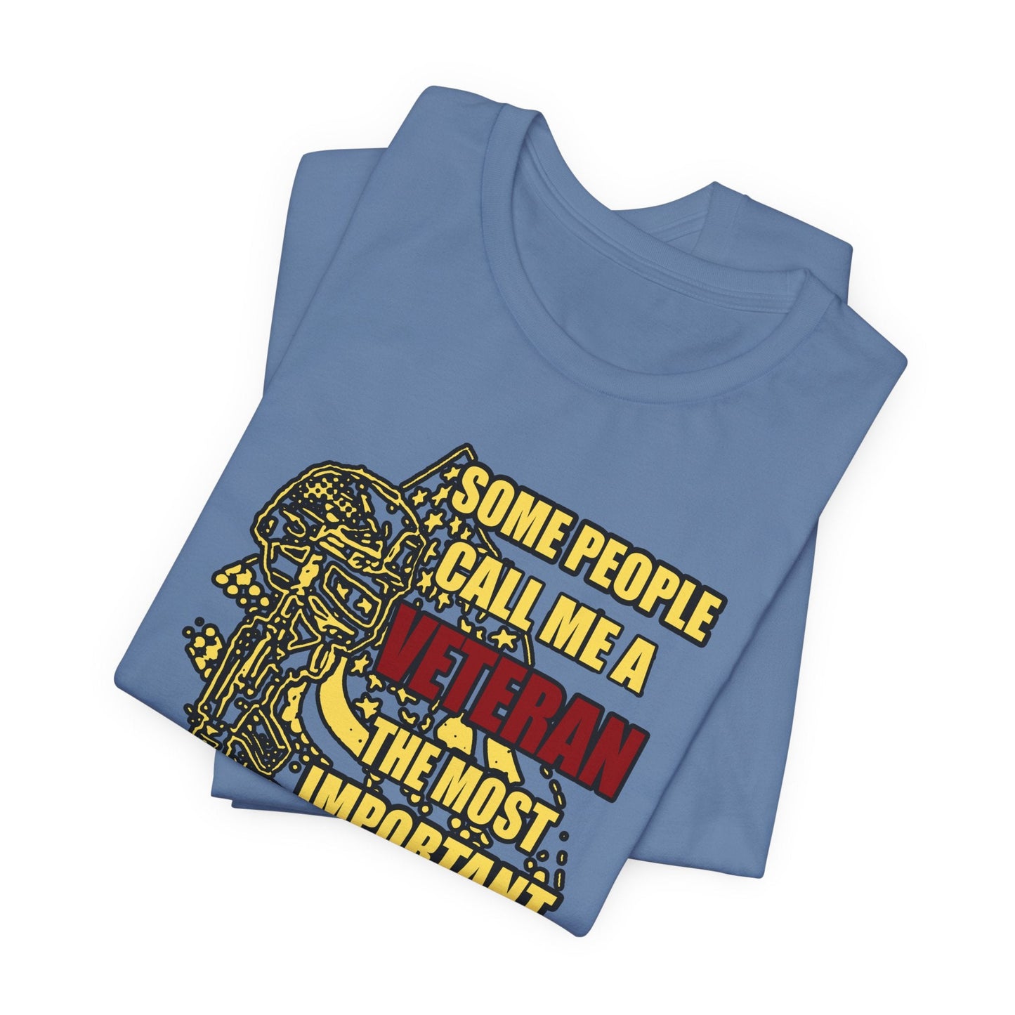 Army Veteran Patriotic Graphic Design Unisex Cotton T-Shirt v58
