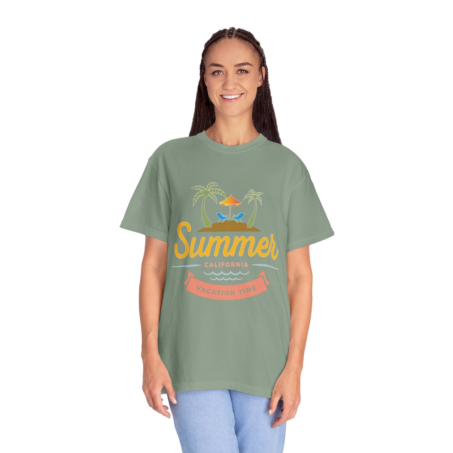 Unisex T-shirt with summer design