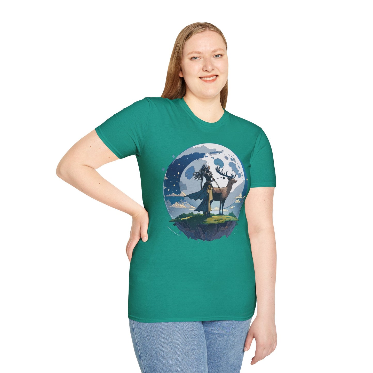 Women Graphic T Shirts Art Design Shirt Unisex Softstyle Gildan 64000 Tee Cotton Everyday Comfort