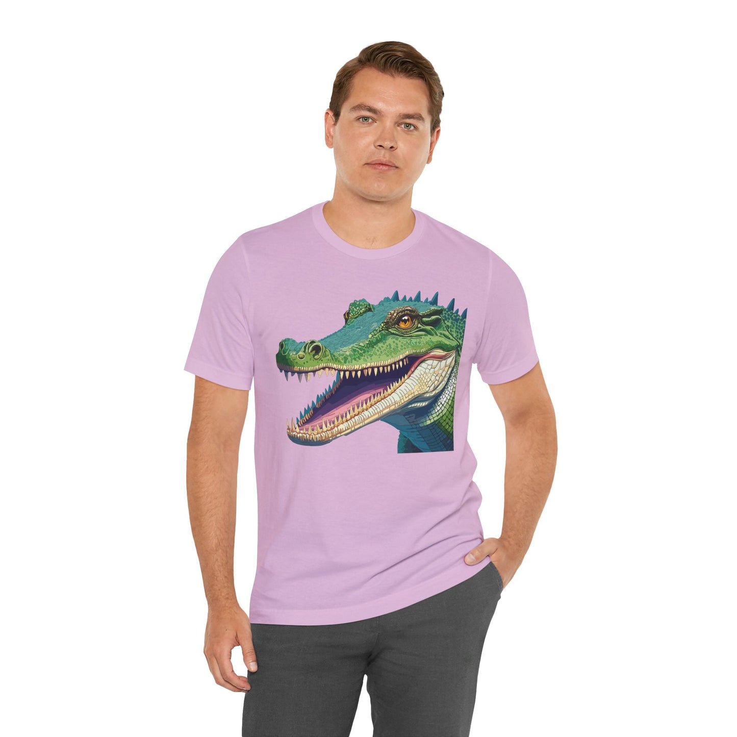 Unisex Animal Tee Shirt With Animals Art Design Wild Animals Jersey Short Sleeve