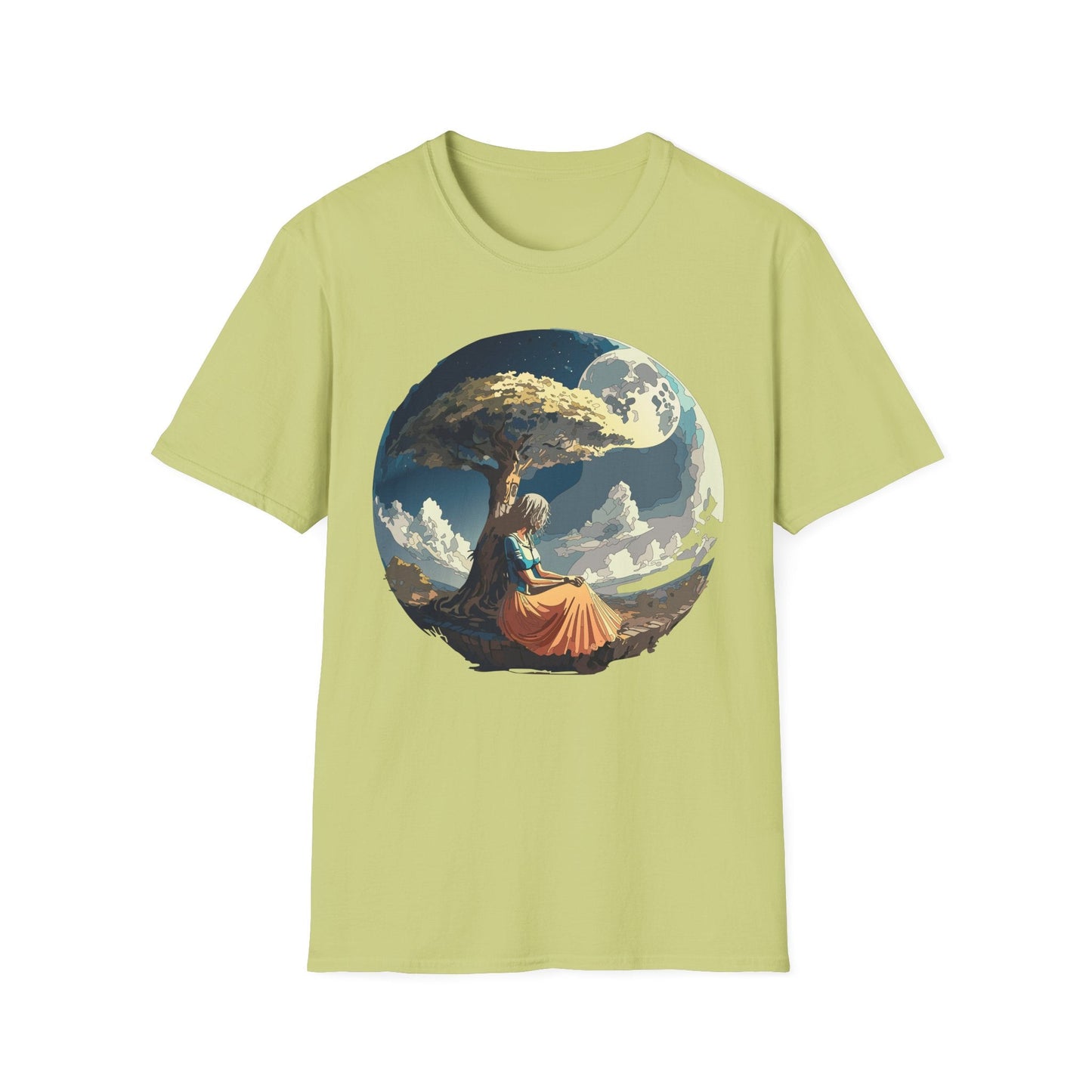 Unisex Graphic T Shirt Art Design Tee Softstyle 64000 Ring Spun Cotton Comfortable