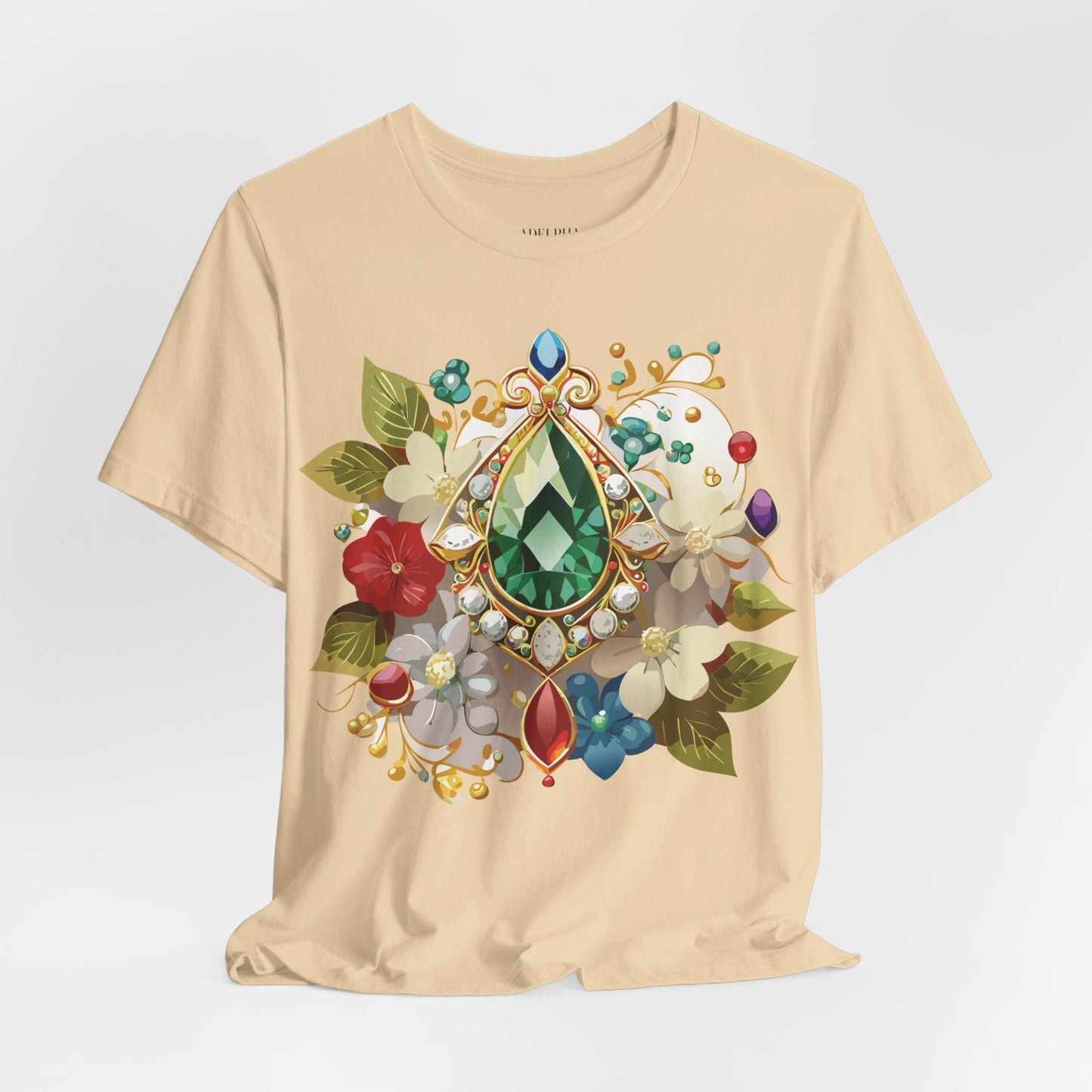 Adelpha Vintage Inspired Graphic Tee Unisex Jersey Short Sleeve Art Design Shirt