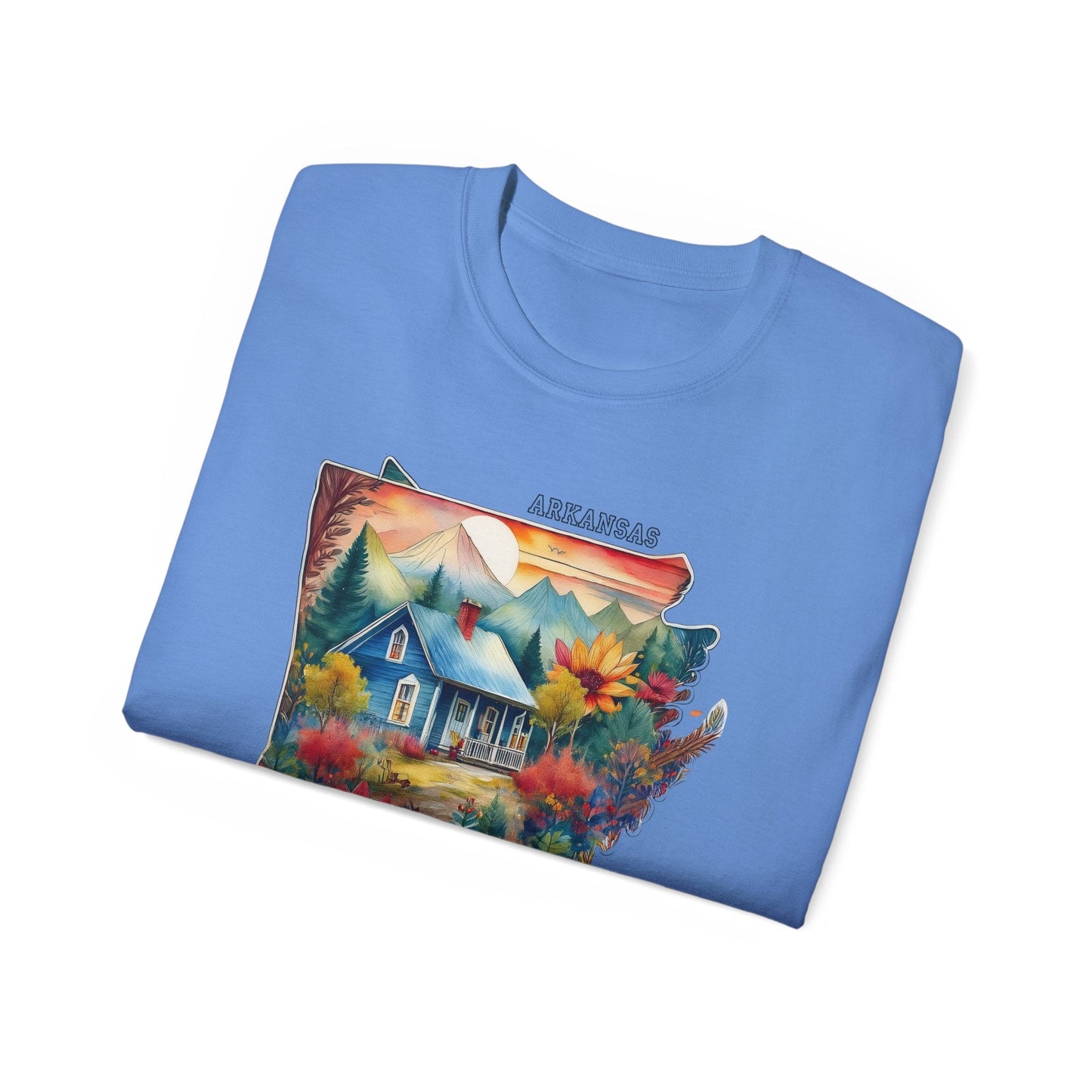 Arkansas Graphic Unisex Cotton T‑Shirt 2