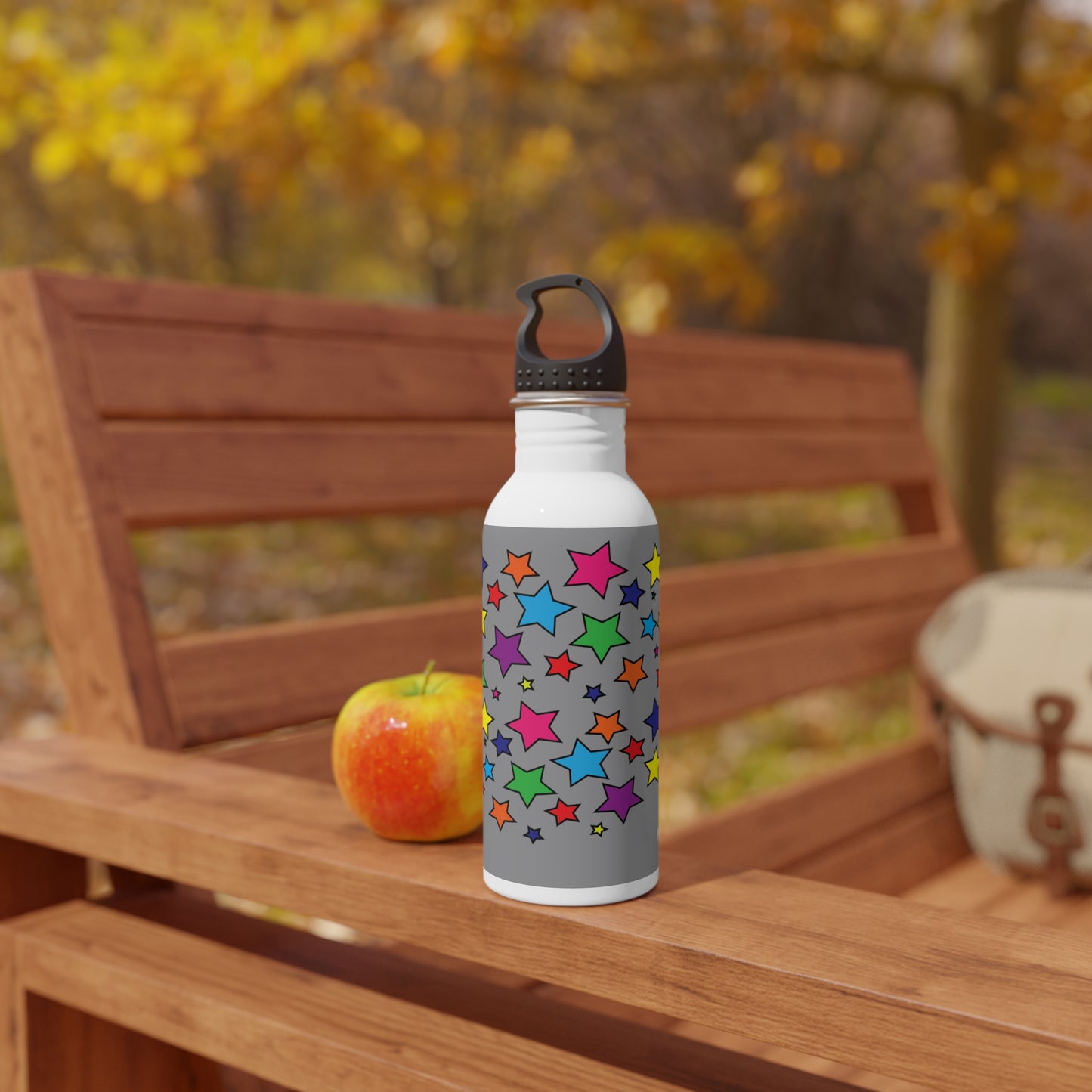 Tumbler-Wasserflasche mit Kunstdesigns 