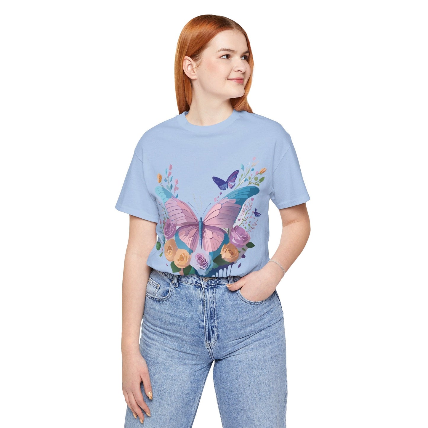 Butterfly Graphic Tee Unisex Jersey Short Sleeve Adelpha Artwork