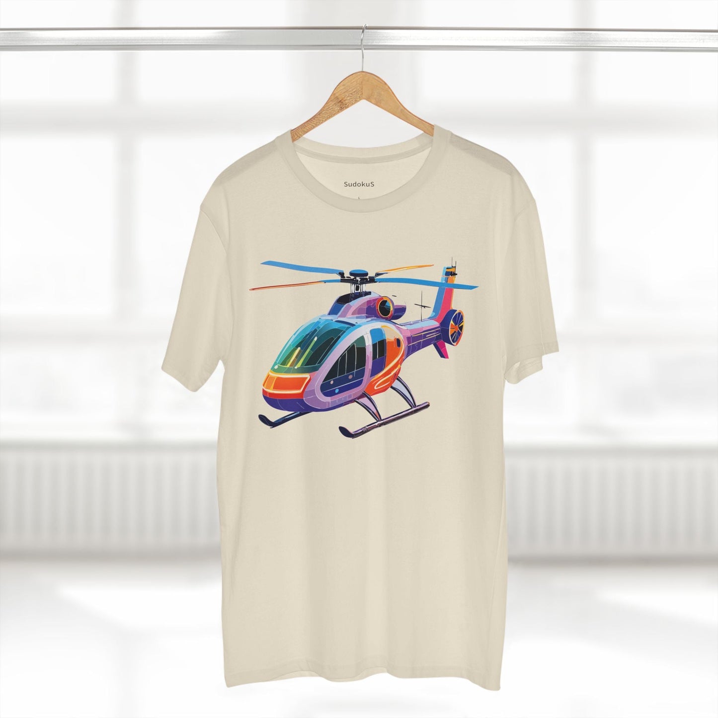 Chopper Graphic Unisex 100 Cotton Staple Tee 13
