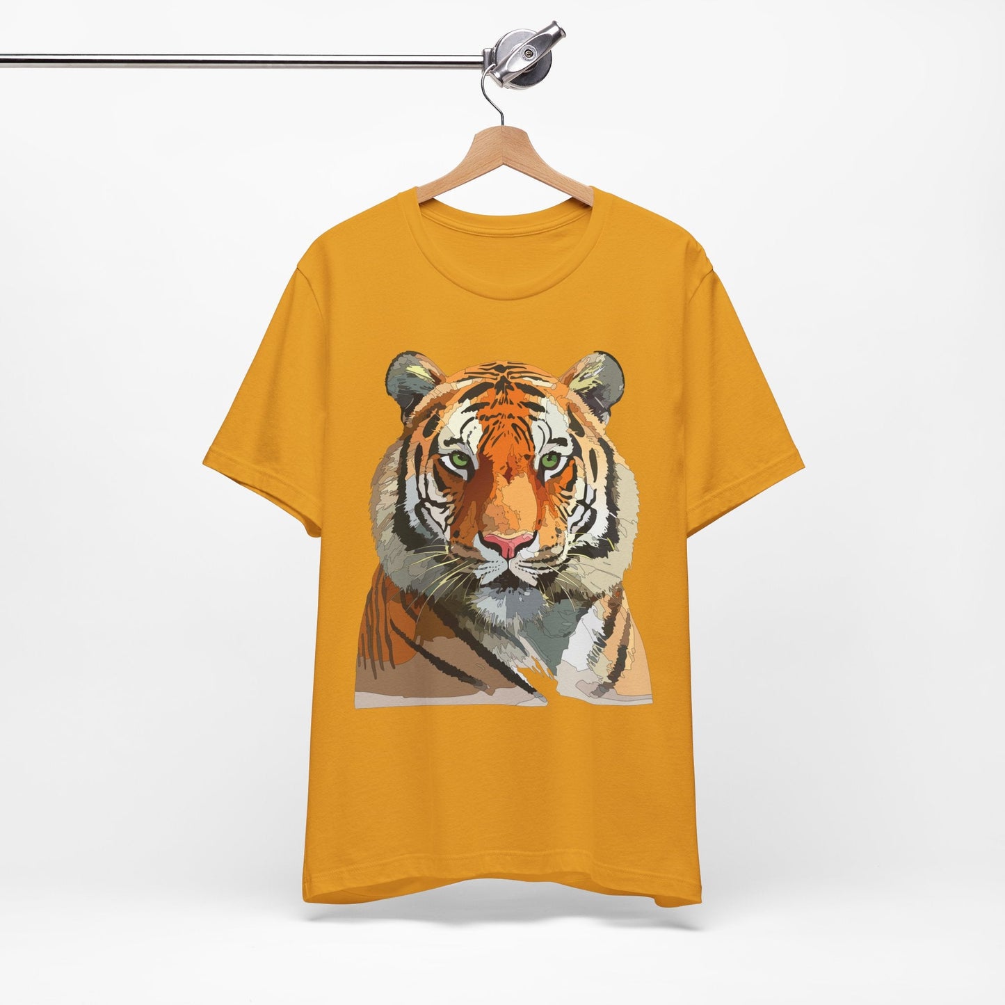 Unisex Animal Graphic Tee Shirt With Wildlife Art Design For Everyday Comfort Gildan 64000