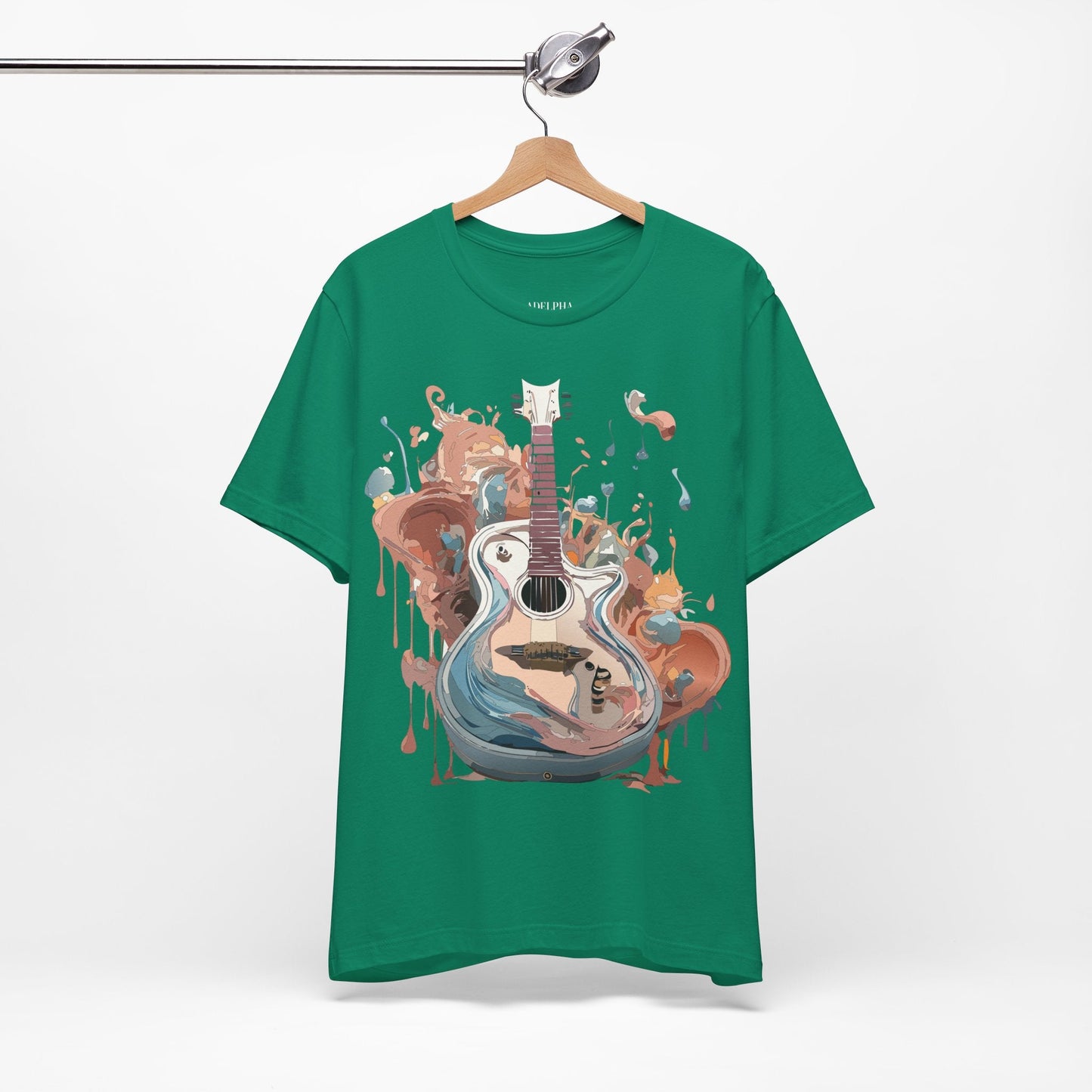 Adelpha Music Graphic Tee for Men and Women Unisex Vintage Inspired Artwork Tee Premium