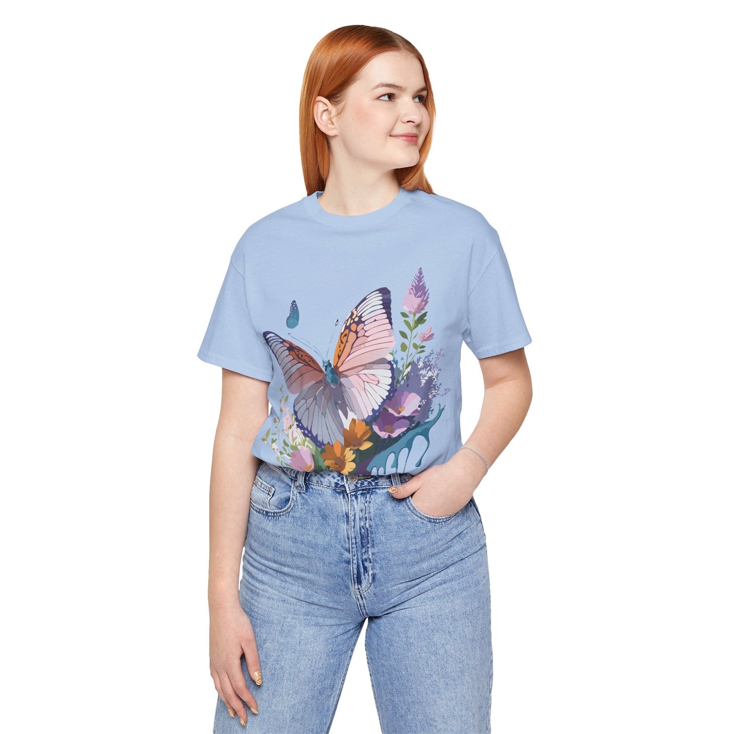 Adelpha Graphic T Shirt Unisex Butterfly Artwork Vintage Inspired Tee