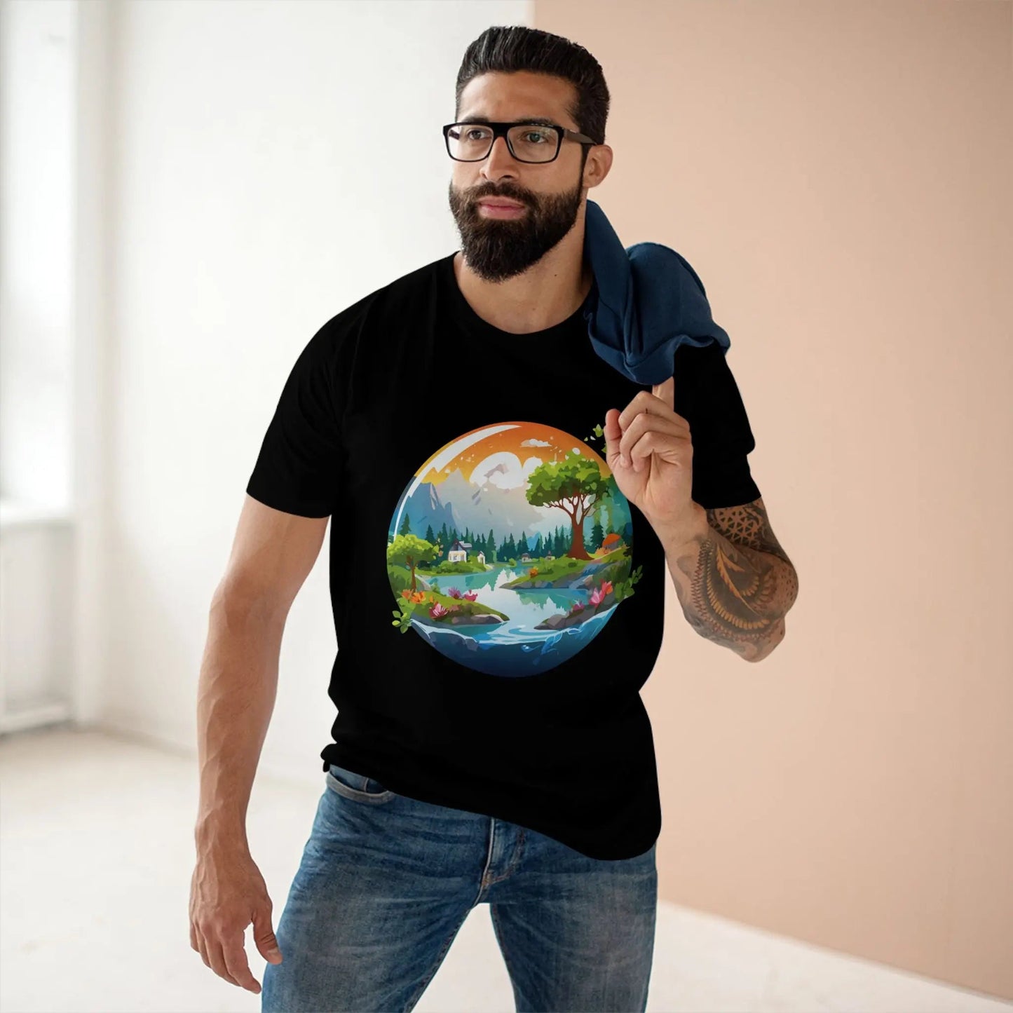 Fantasy Graphic Unisex 100 Cotton Staple Tee 17