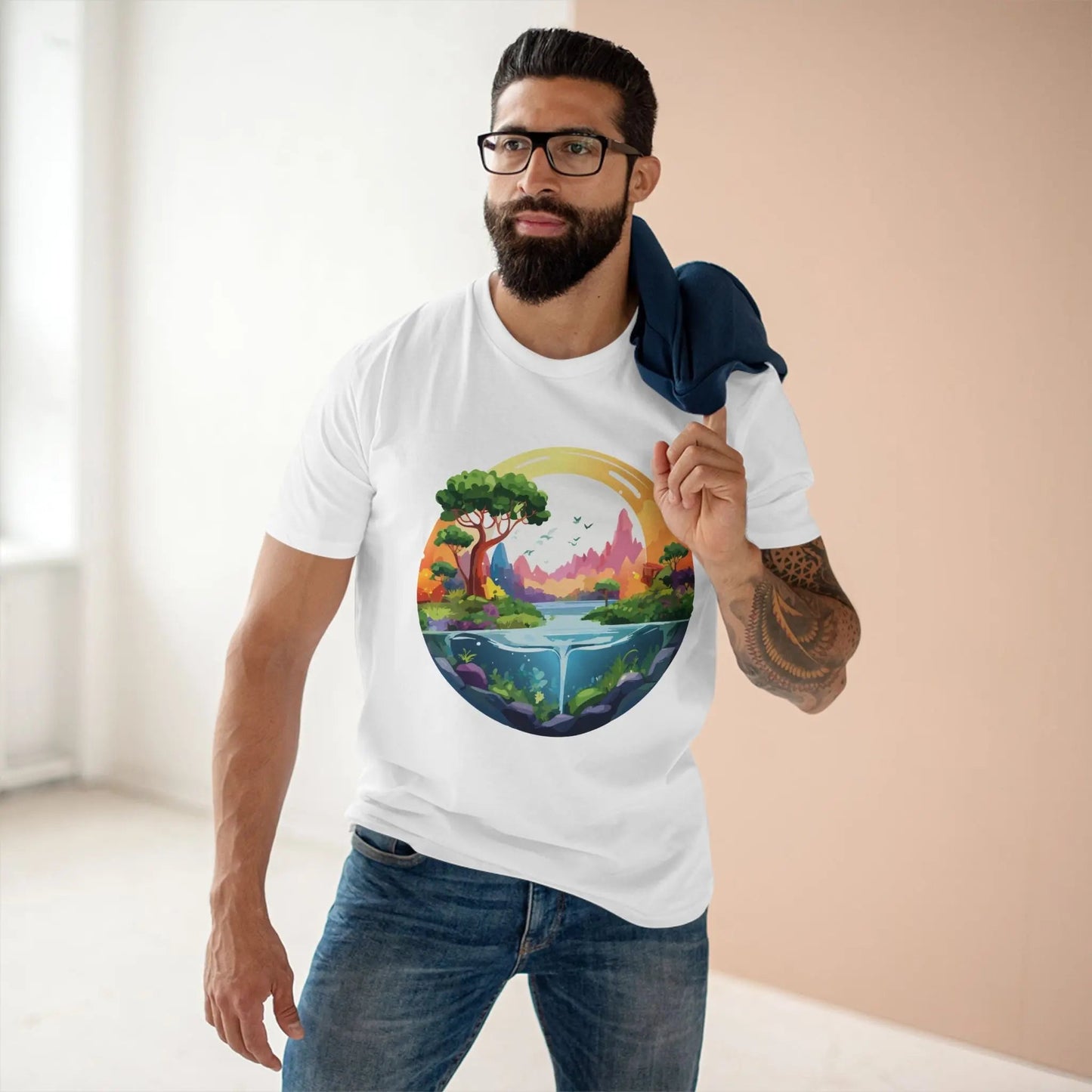 Fantasy Graphic Unisex 100 Cotton Staple Tee 20