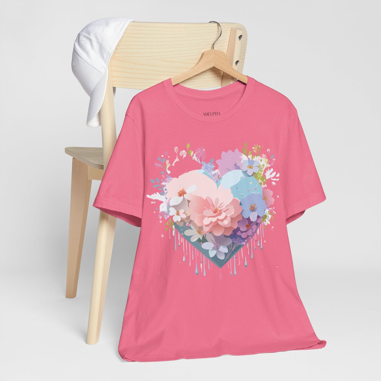 Adelpha Valentine Graphic Tee Unisex Jersey Short Sleeve Vintage Inspired Artwork