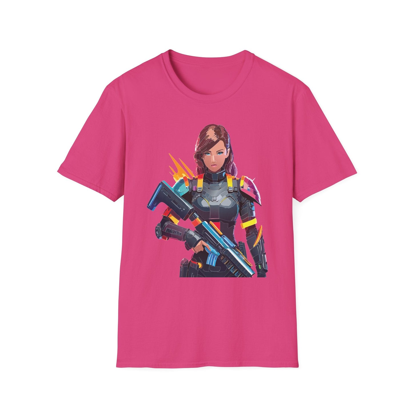 Robocop T Shirt Unisex Gildan Softstyle 64000 100 Percent Ring Spun Cotton Tee Casual Wear