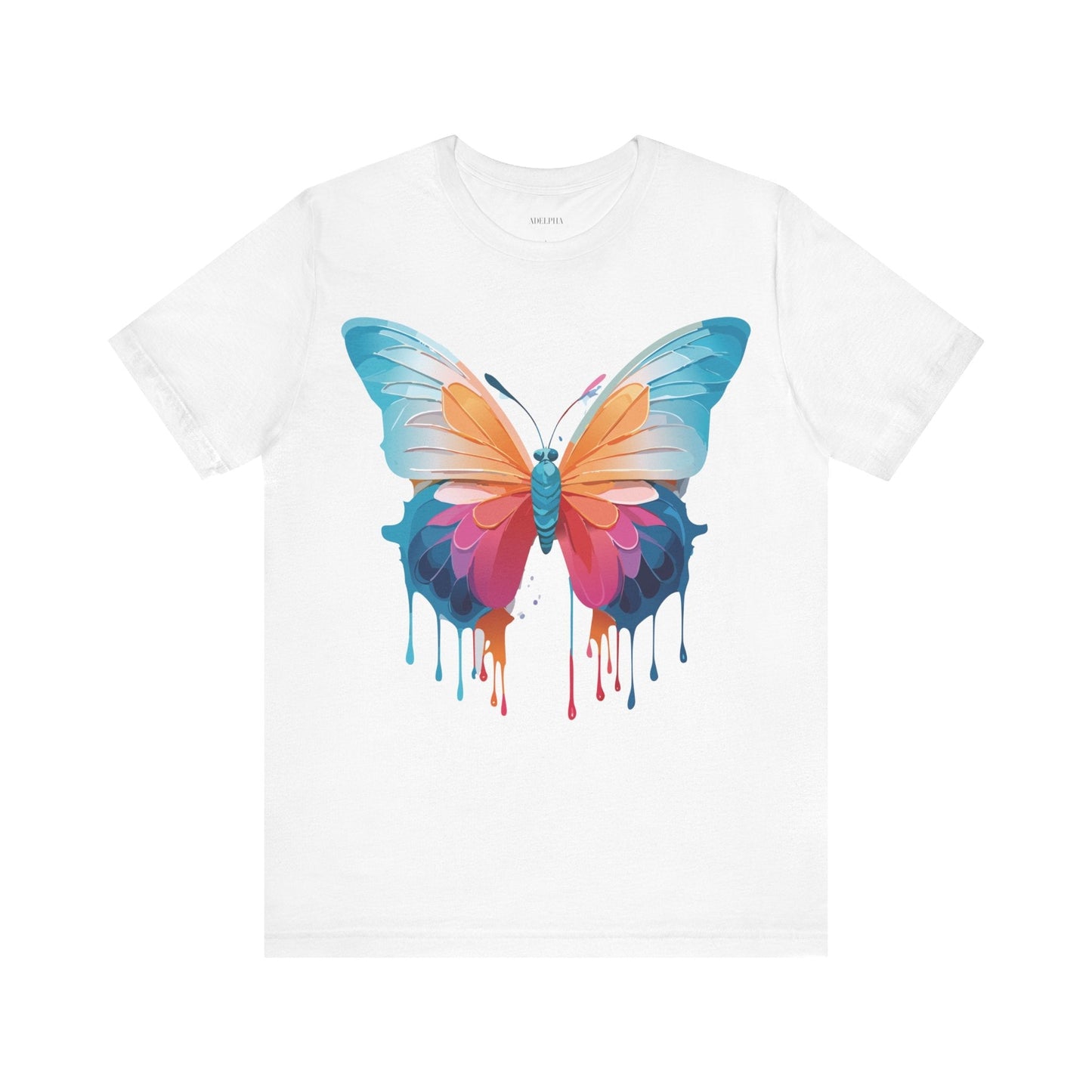 Butterfly Graphic T Shirt Unisex Adelpha Art Design Vintage Inspired Shirt