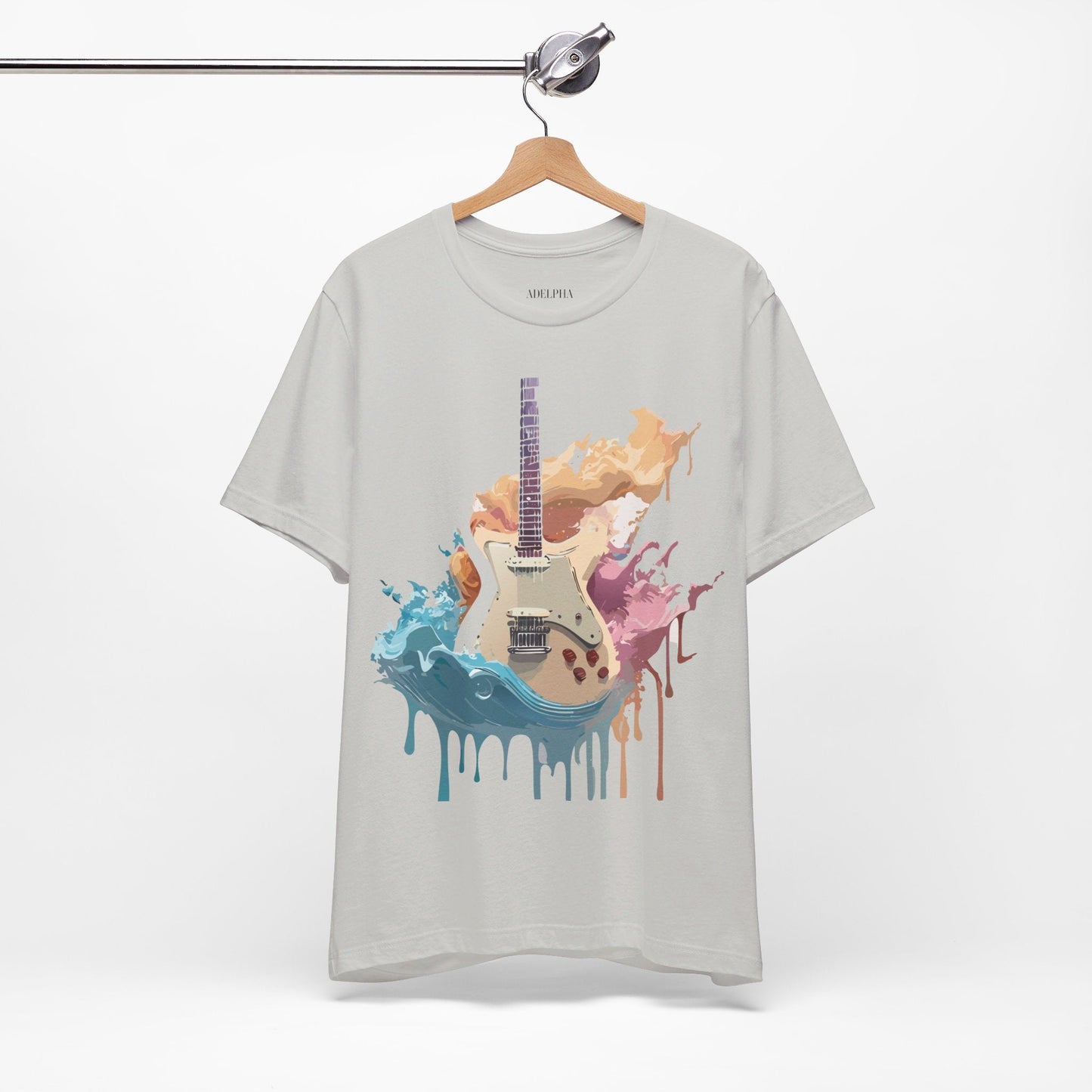 Adelpha Graphic Music T Shirt Unisex Vintage Inspired Art Tee With Original Artwork