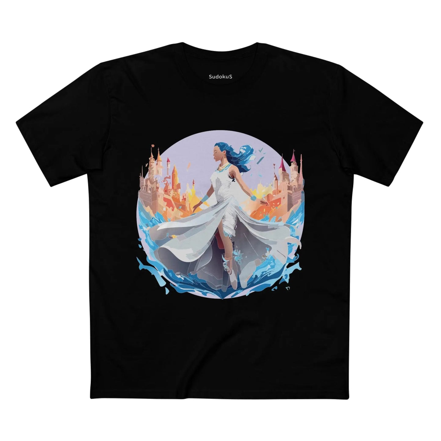 Dancer Graphic Unisex 100 Cotton Staple Tee 3