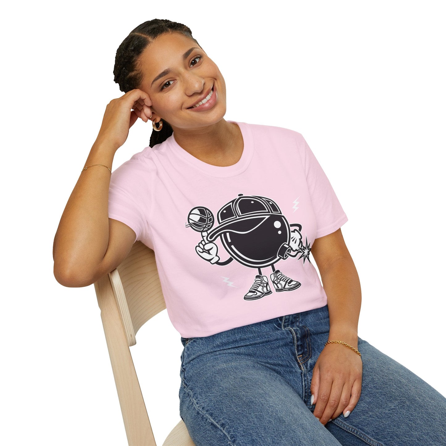 Cartoon Animation T Shirt Unisex Funny Tee Gildan Softstyle 100 Percent Cotton Comfort