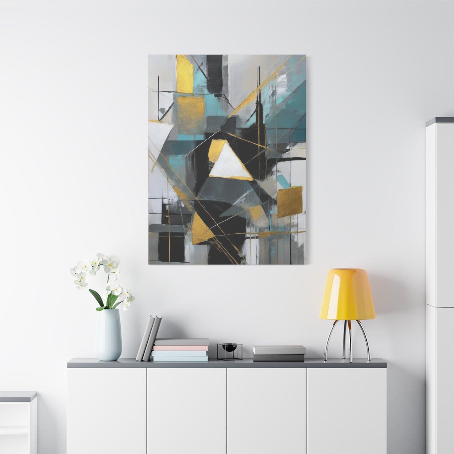 Abstract Oil Painting Print Canvas 20x24,20x30,24x30 24x32,24x36,30x40 32x48,36x48,40x60 Pine-Wood Inner Frame ABS-204T