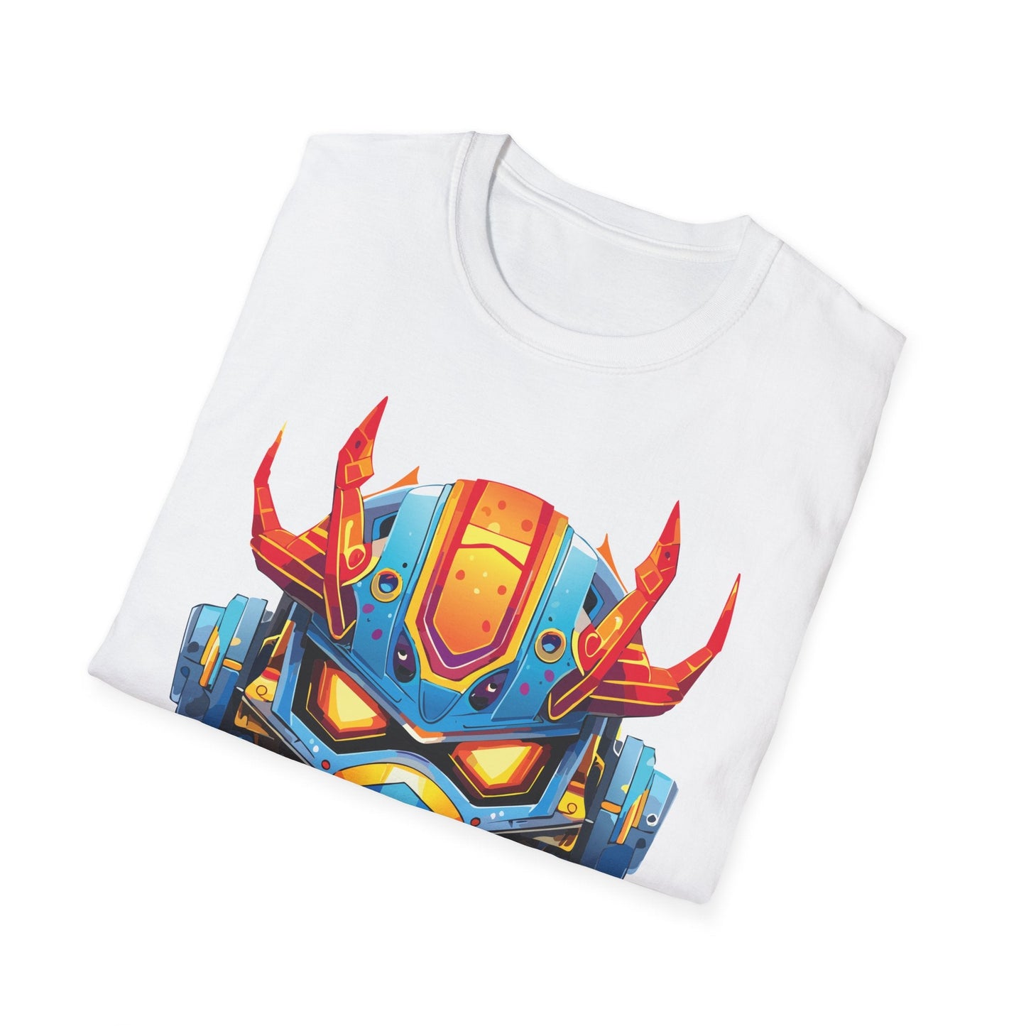Cyborg Tee Unisex Robot And Terminator Shirt Gildan Softstyle 64000 Ring Spun Cotton
