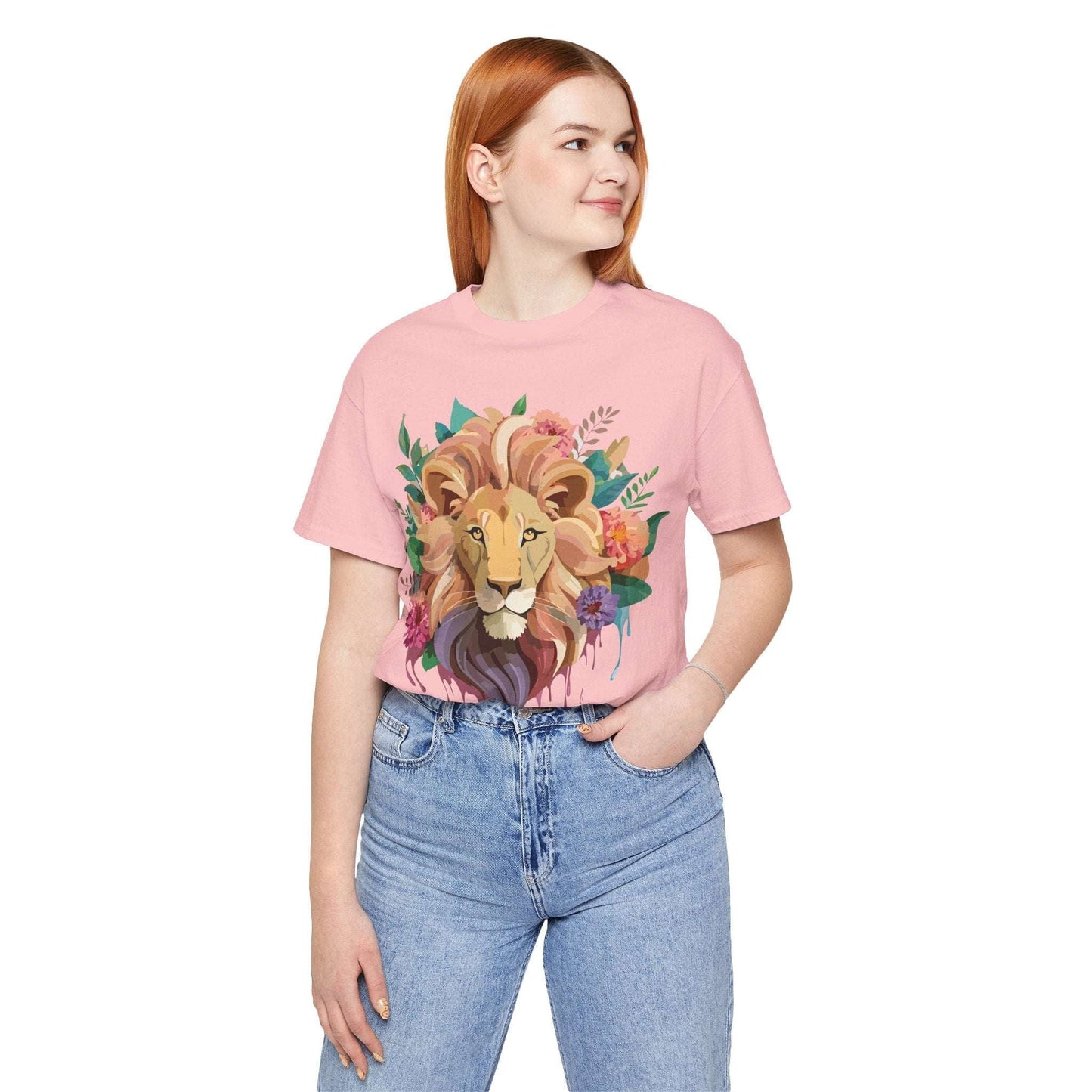 Lion Graphic T Shirt Adelpha Unisex Jersey Short Sleeve Tee Vintage Inspired Design Artwork