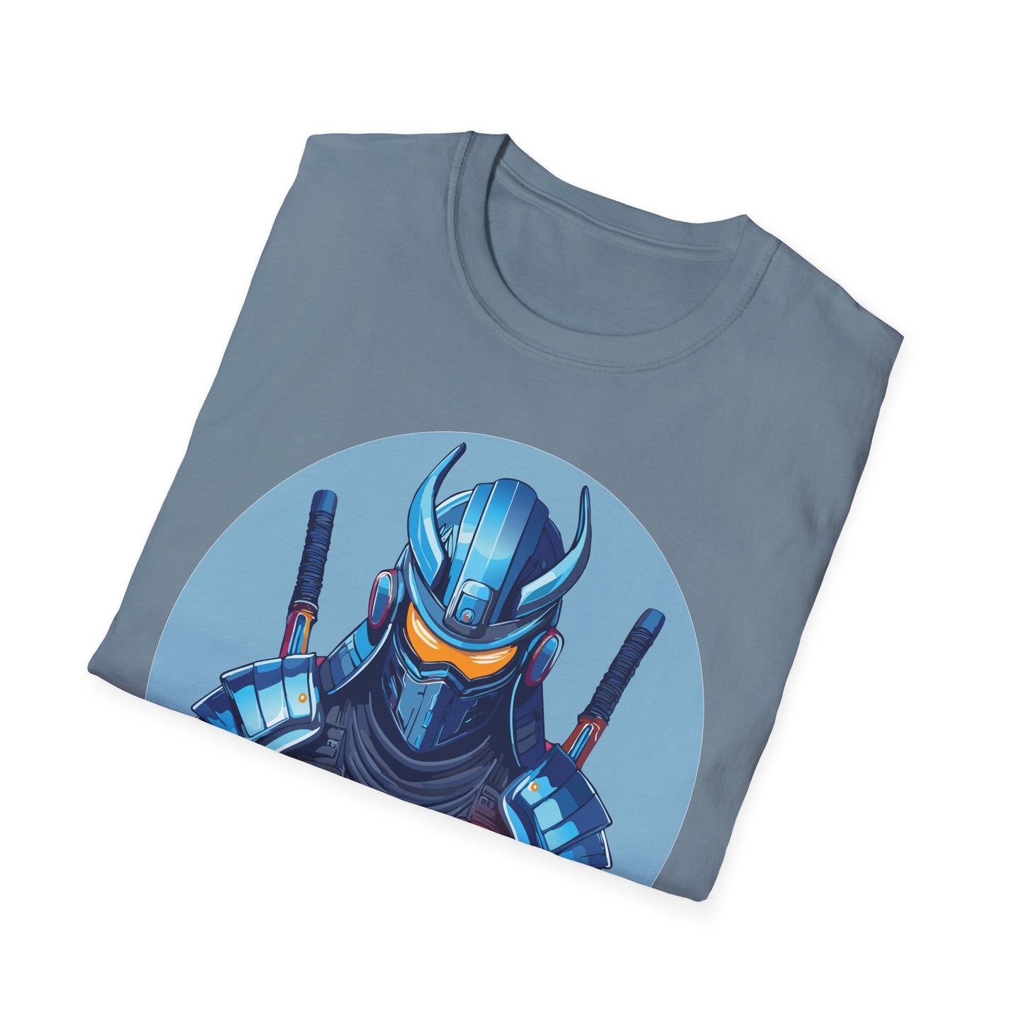 Samurai Shirt Unisex Softstyle T Shirt 100 Percent Ring Spun Cotton Gildan 64000