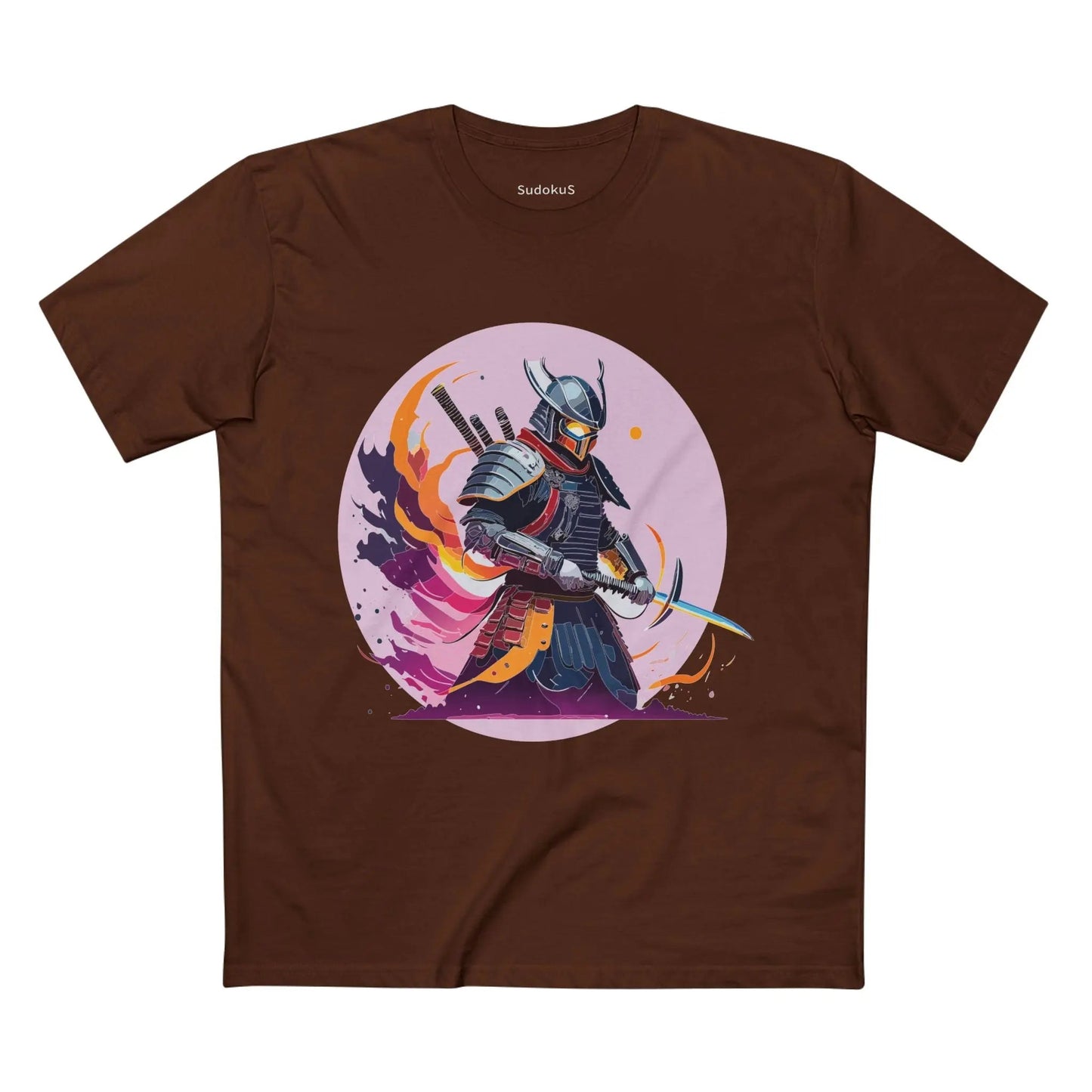 Samurai Graphic Unisex 100 Cotton Staple Tee 6