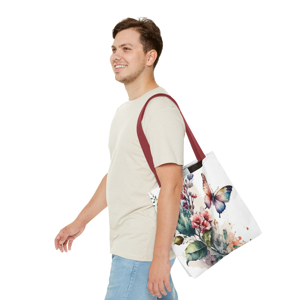 Butterfly Canvas Tote