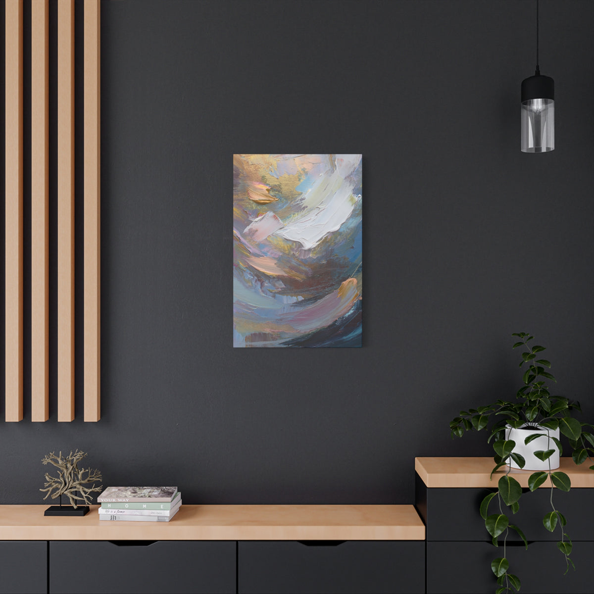 Abstract Oil Painting Print Canvas 20x24,20x30,24x30 24x32,24x36,30x40 32x48,36x48,40x60 Pine-Wood Inner Frame ABS-85