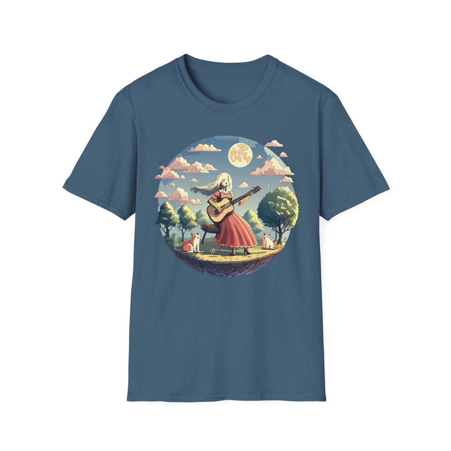 Womens Graphic T Shirts Art Design Tee Softstyle 100 Percent Cotton Unisex Gildan 64000