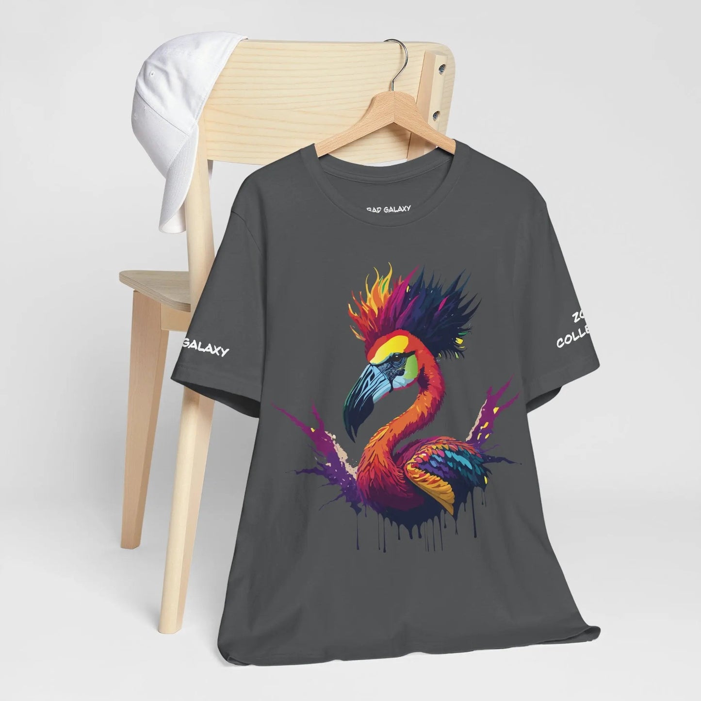 Animal T Shirt By Bad Galaxy Made To Order Cotton Tee With Eco Friendly Inks Soft Comfort Fit