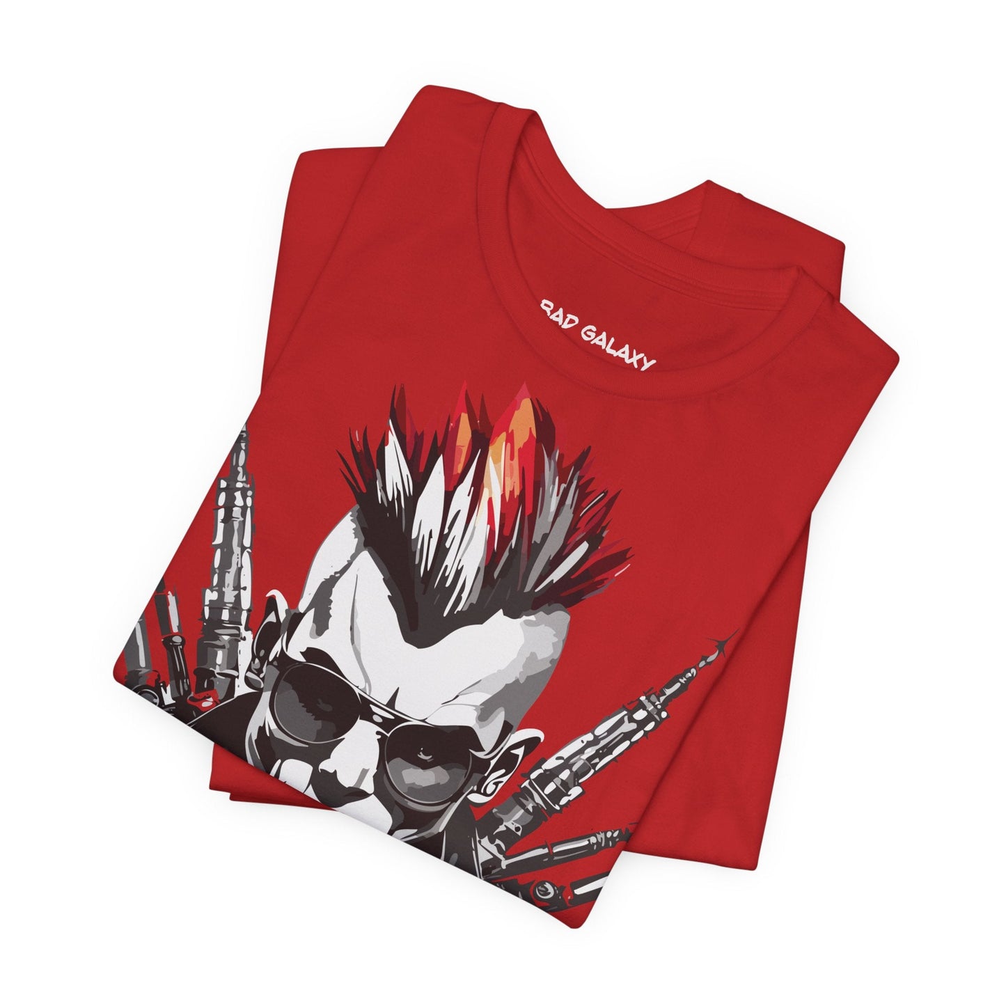 Punk Rock Tee Shirt Made In USA 100 Cotton Eco Friendly Inks Durable Stitching Quality