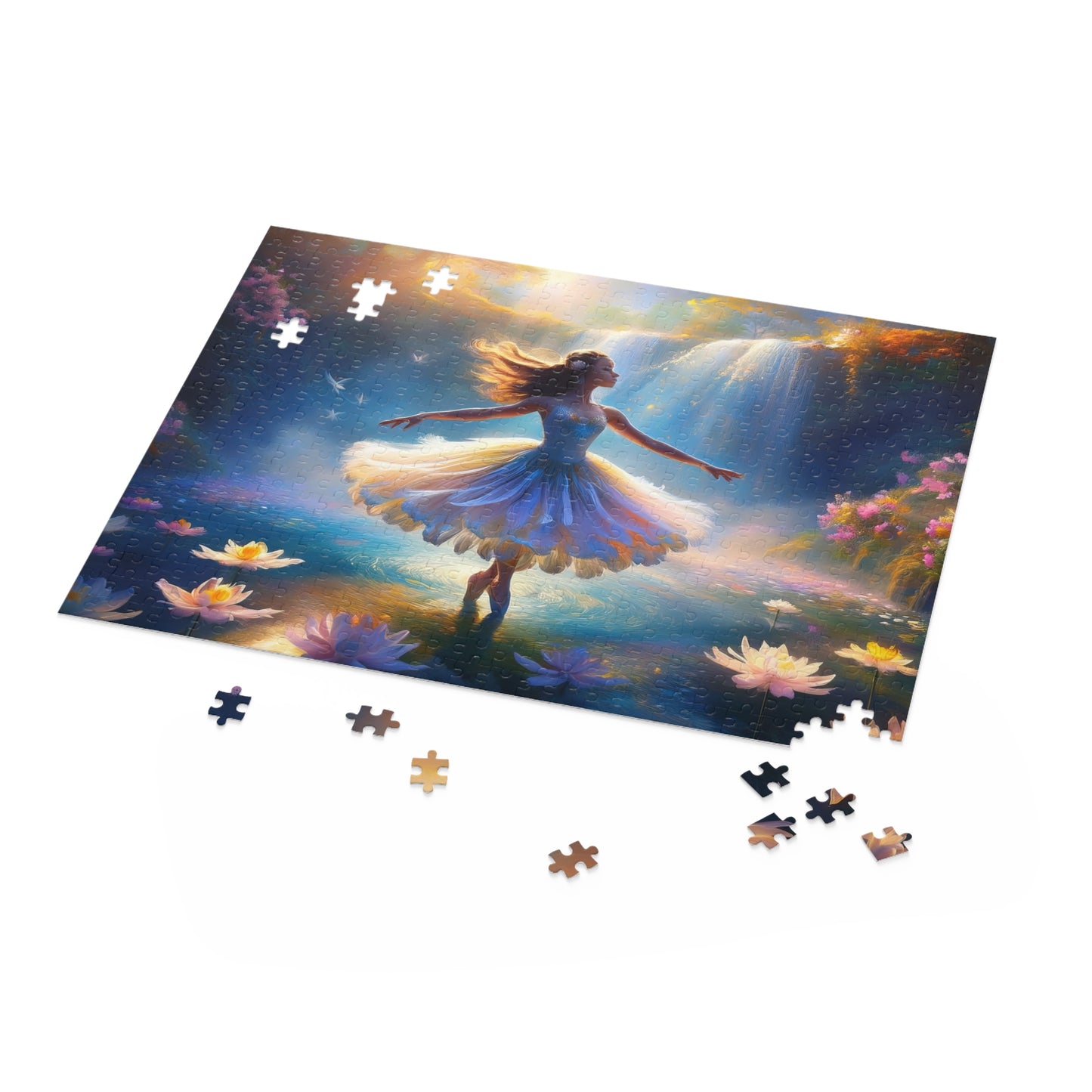 Ballerina Puzzle 500-Chipboard Pieces in Box | Kids Puzzles Size: 16" x 20",  Ages 9+ and Family pn14
