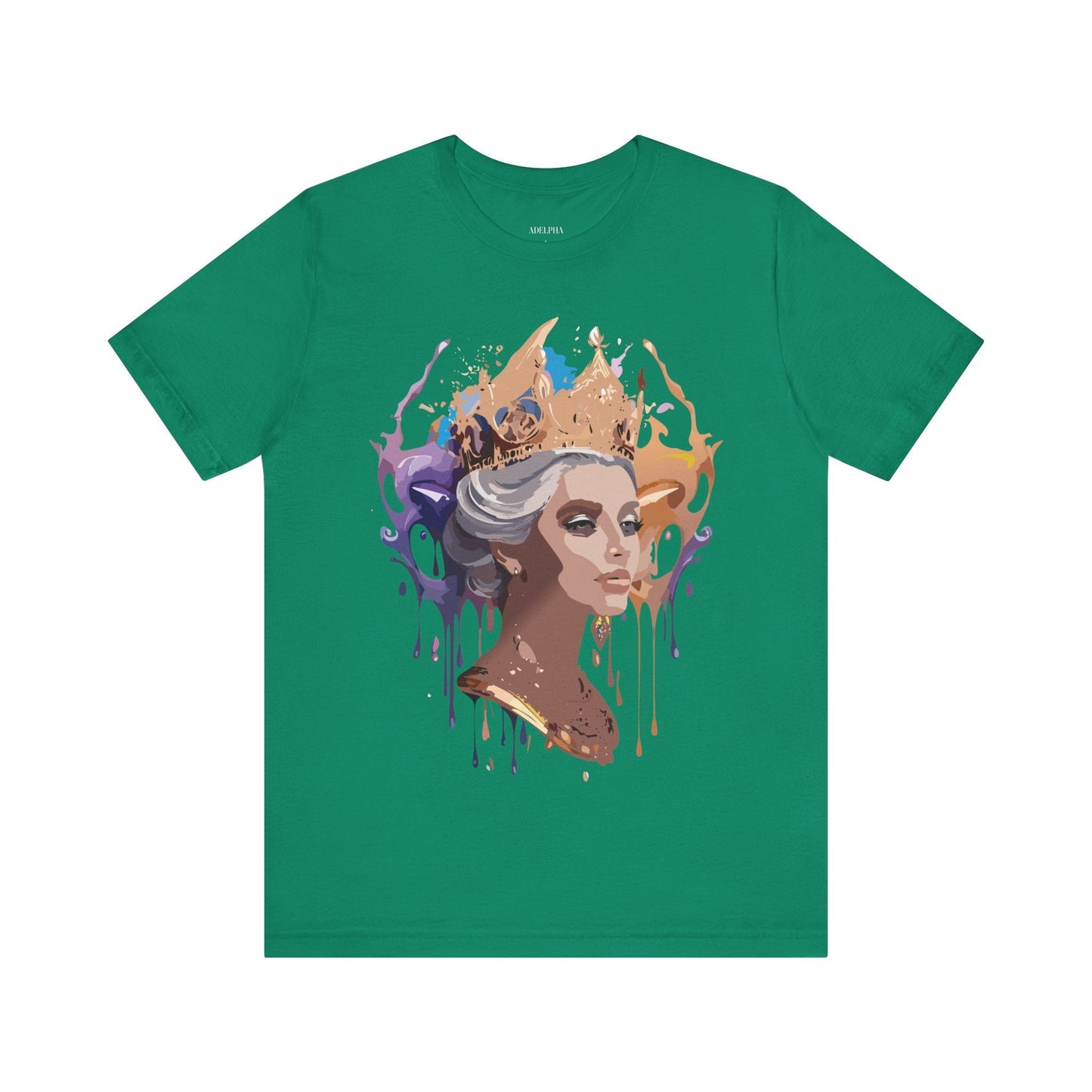 Queen Graphic T Shirt Adelpha Unisex Jersey Short Sleeve Art Design Tee Vintage Inspired Artwork