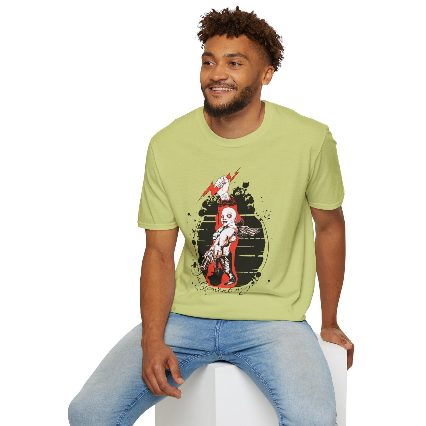 Gildan Softstyle Art Design Graphic Tee Shirt Unisex 100 Percent Ring Spun Cotton