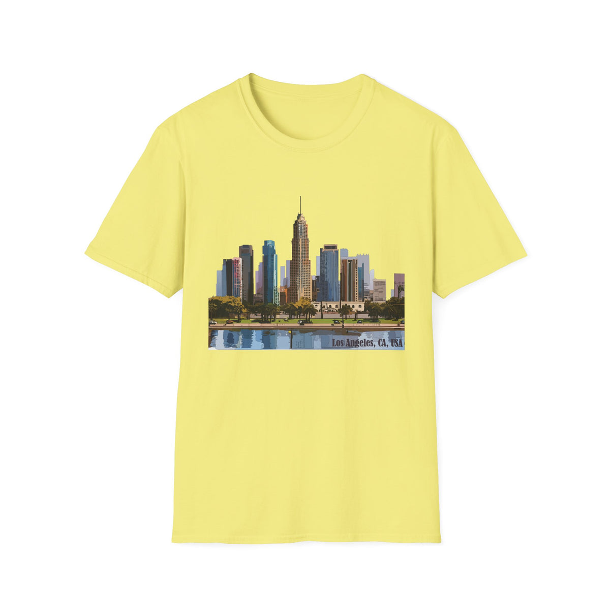 Los Angeles City Skyline T-Shirt | Urban Cityscape Tee