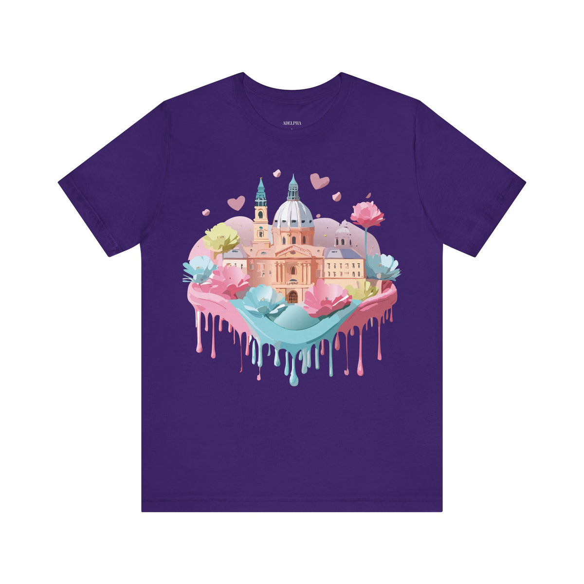 Unisex Cotton Bella+Canvas Tee with Prague