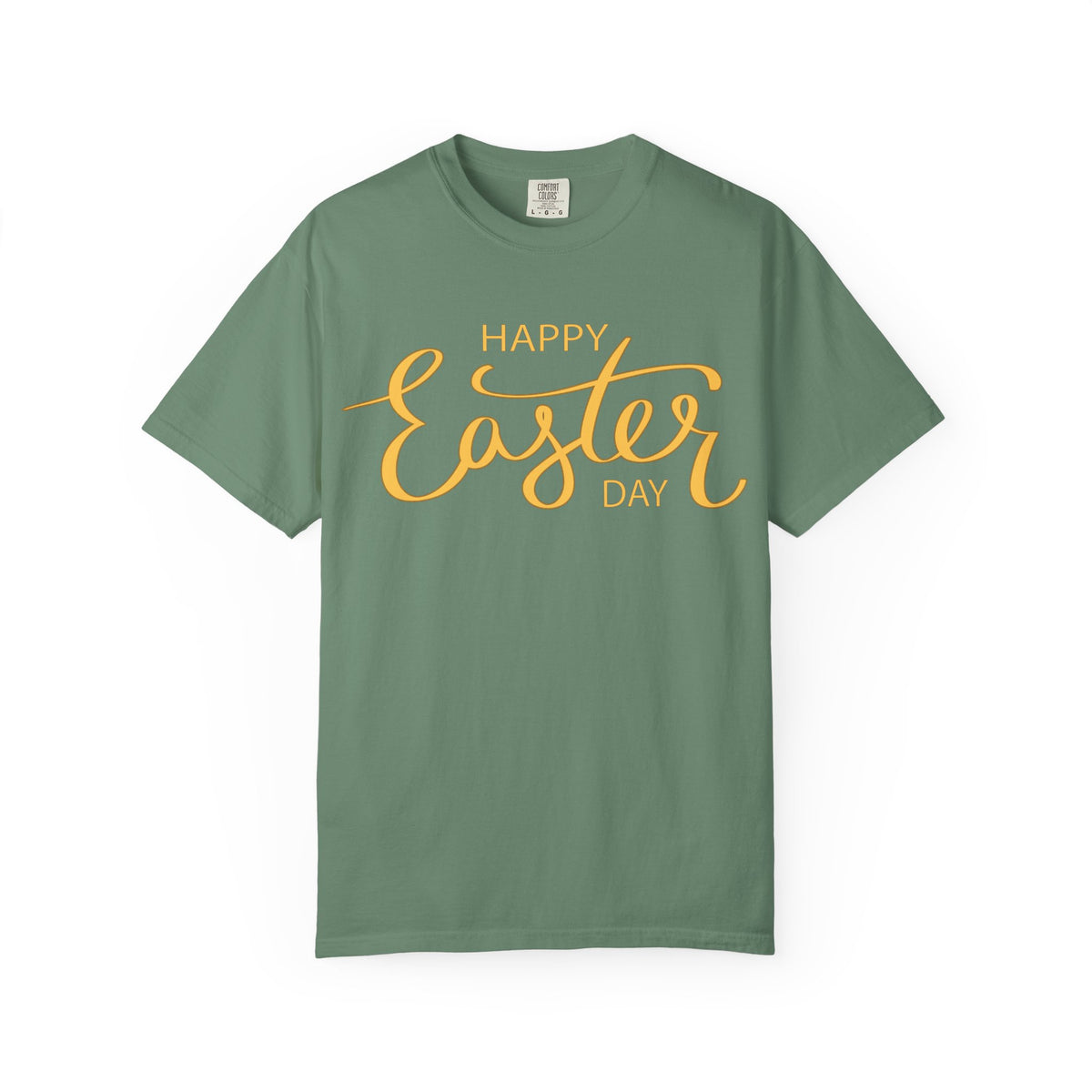Happy Easter Day T-Shirt, Tee Shirt with Easter Signature, T Shirt with Easter Prints, Tee Shirt with Easter Design