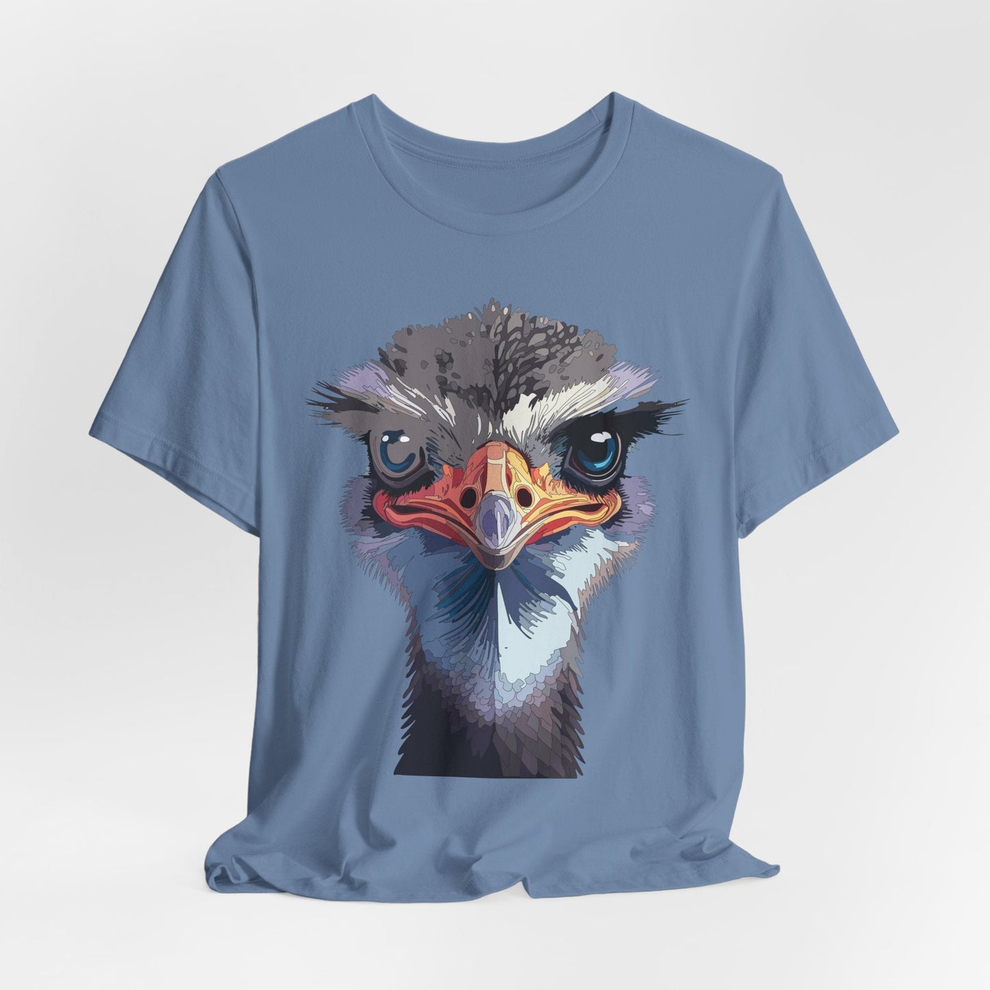 Unisex Animal Tee Shirt With Art Design Wild Animals Shirt Gildan Softstyle 64000
