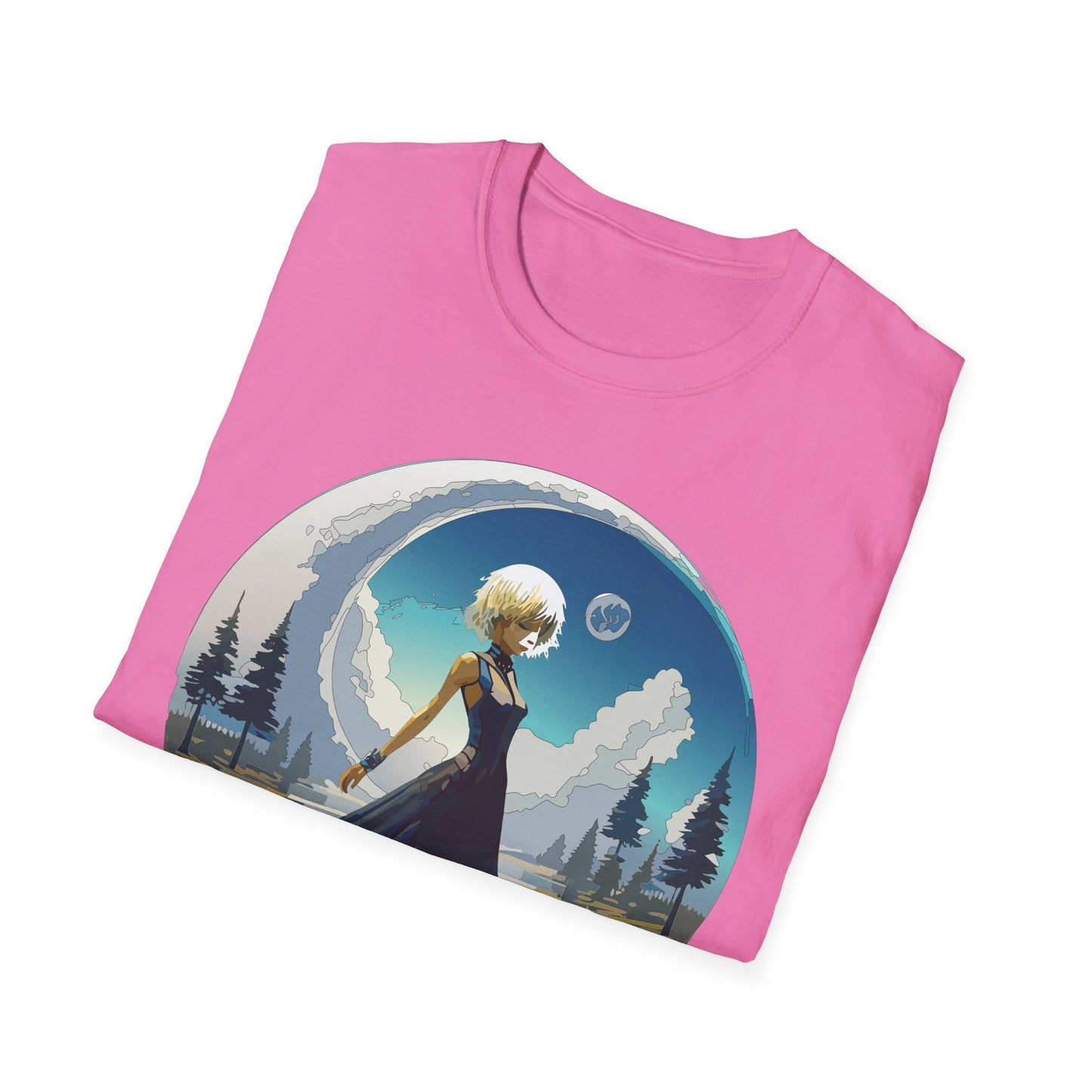 Womens Graphic T Shirt Art Design Tee Gildan Softstyle 64000 Unisex Short Sleeve
