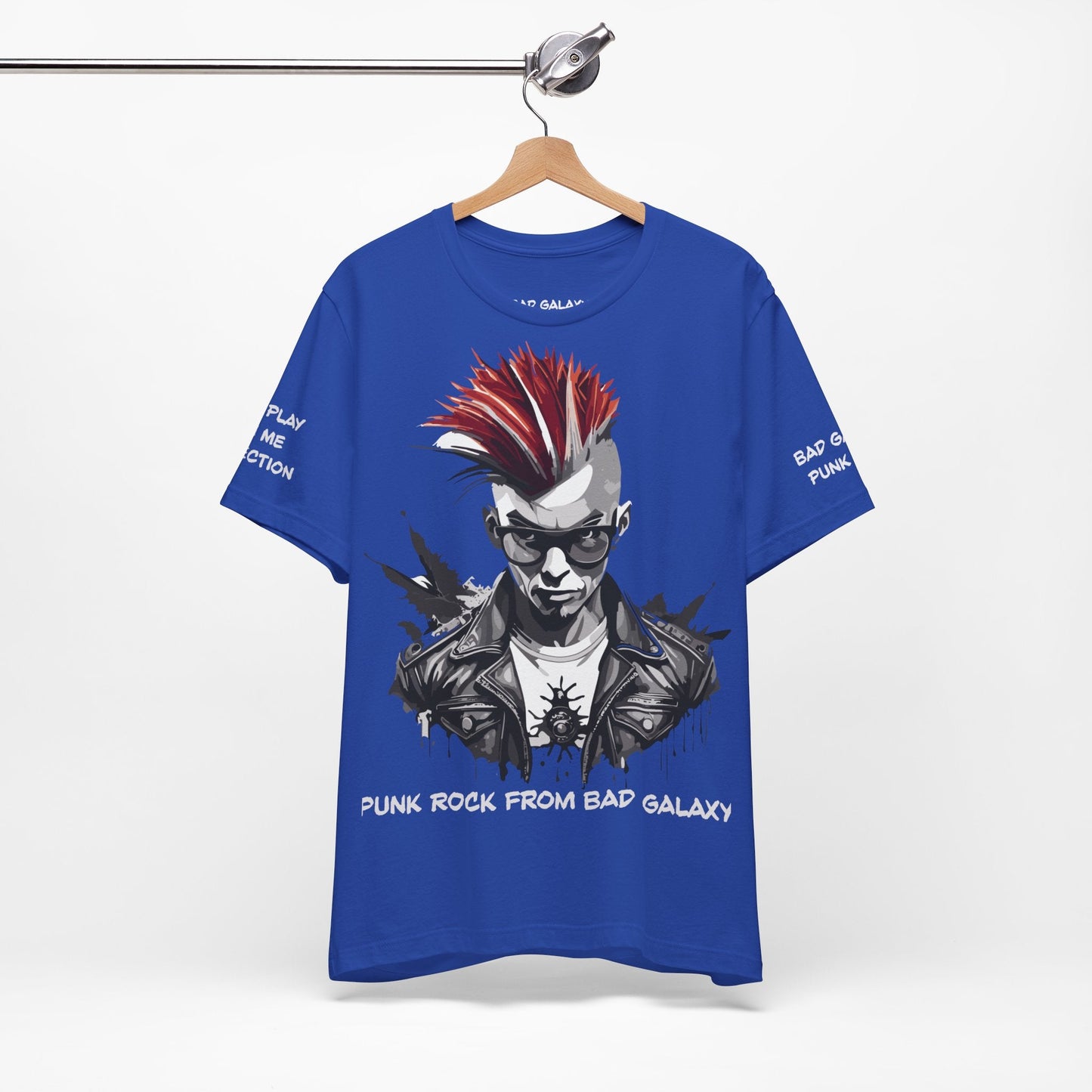 Punk Rock Tee Shirt Made To Order In USA With 100 Percent Cotton And Eco Friendly Inks