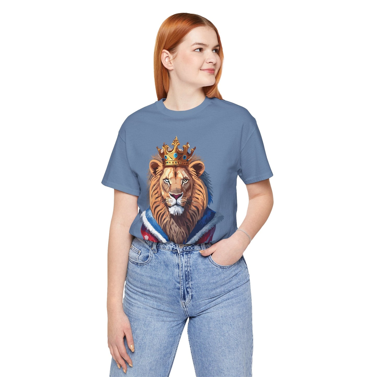 Unisex Animal T Shirt With Art Design Wild Animals Shirt Gildan Softstyle 64000 Cotton