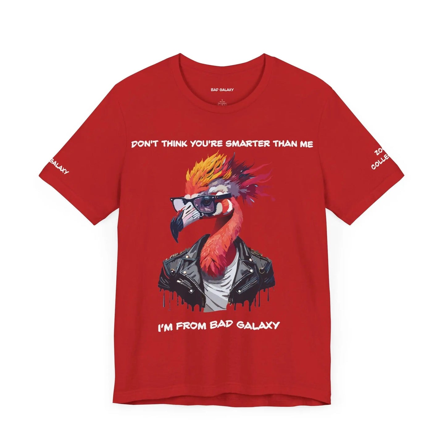 Animal T Shirt Made To Order In USA From Bad Galaxy With Eco Friendly Inks And 100 Percent Cotton
