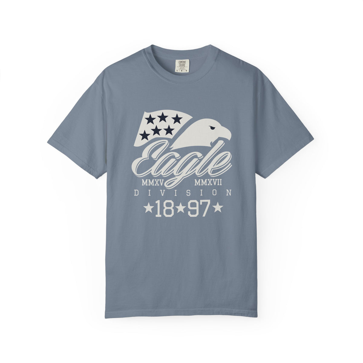 Bald Eagle Division Retro College League Unisex Comfort Colors Garment-Dyed Heavyweight 100 Cotton Art Design T-Shirt w16