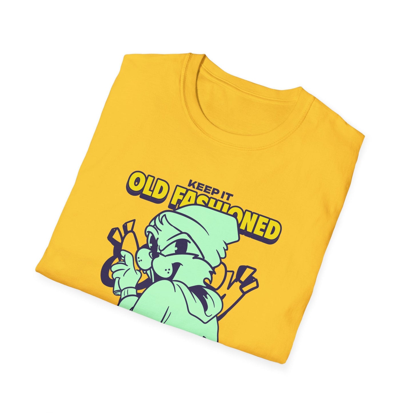 Funny Animals Tees Unisex T Shirt Gildan Softstyle 64000 100 Percent Ring Spun Cotton