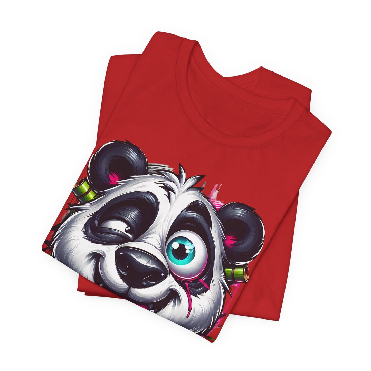 DiDi Panda Shirt, Funny Animal T-Shirt, Cartoon Top, Funny Panda Tee Shirt, Animal Tees, Art Design T-Shirt, Graphic Tee