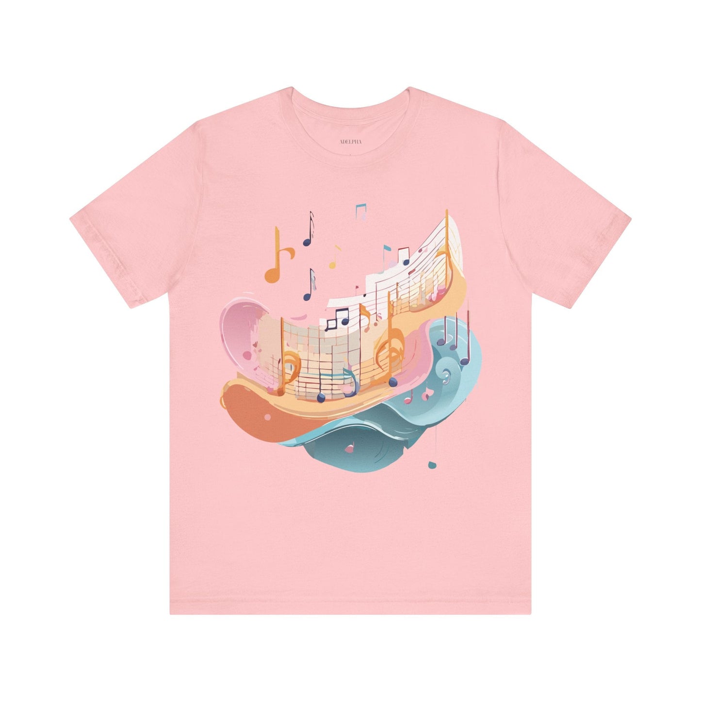 Adelpha Graphic Tee Unisex Jersey Short Sleeve Vintage Inspired Artwork Music T Shirt Casual Wear