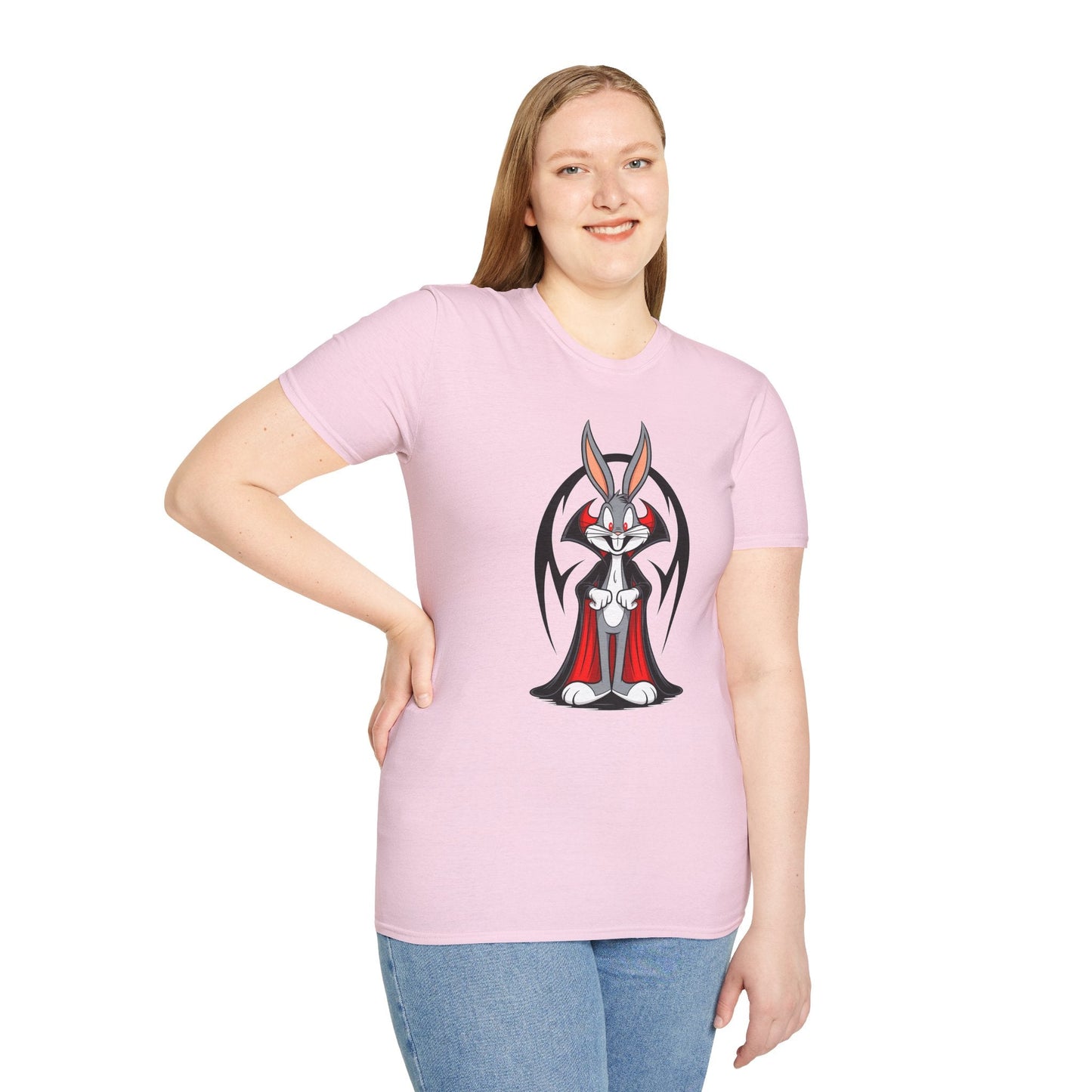 Bugs Bunny Shirt Unisex T Shirt Cartoon Design Gildan Softstyle 64000 Premium Cotton Tee